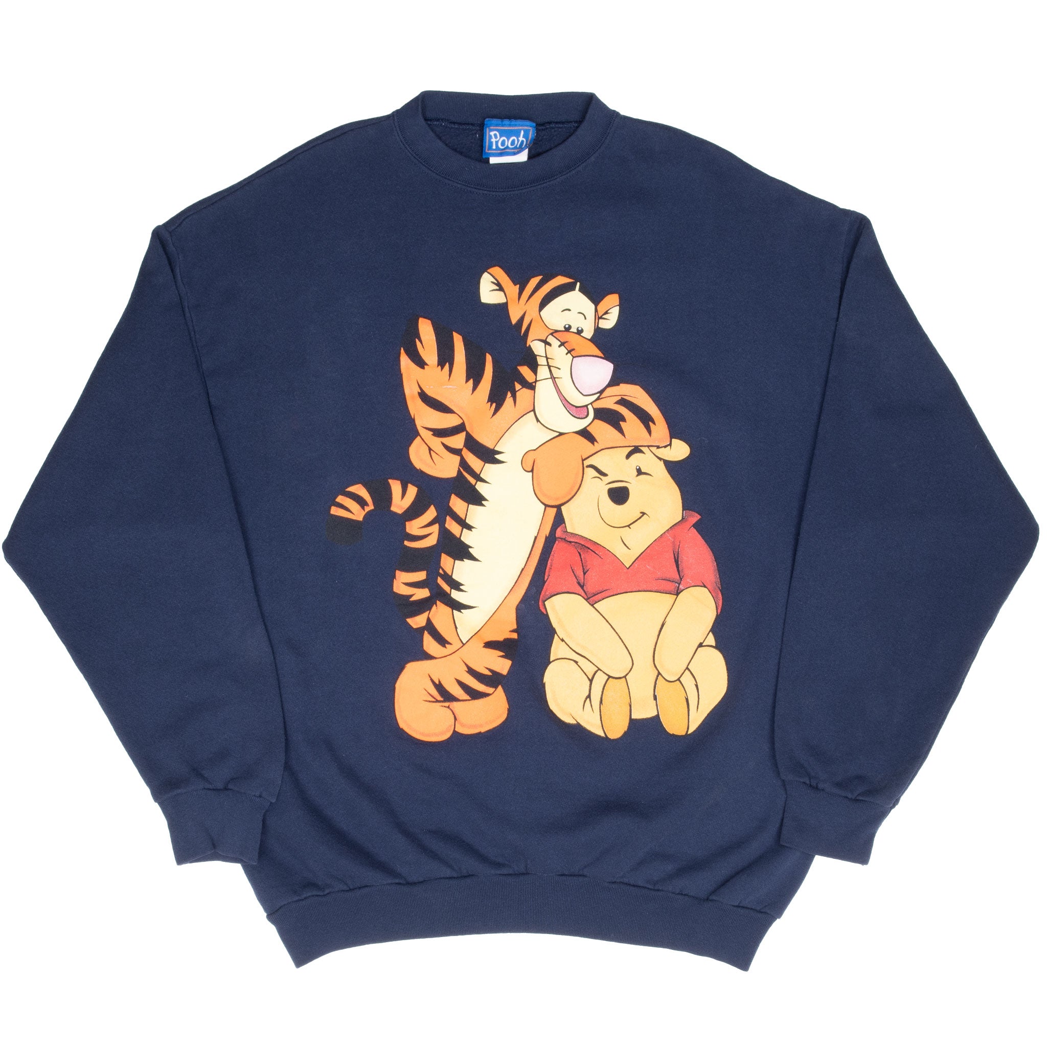 Vintage Disney Tigger Winnie The Pooh Sweatshirt Size Large 1990S