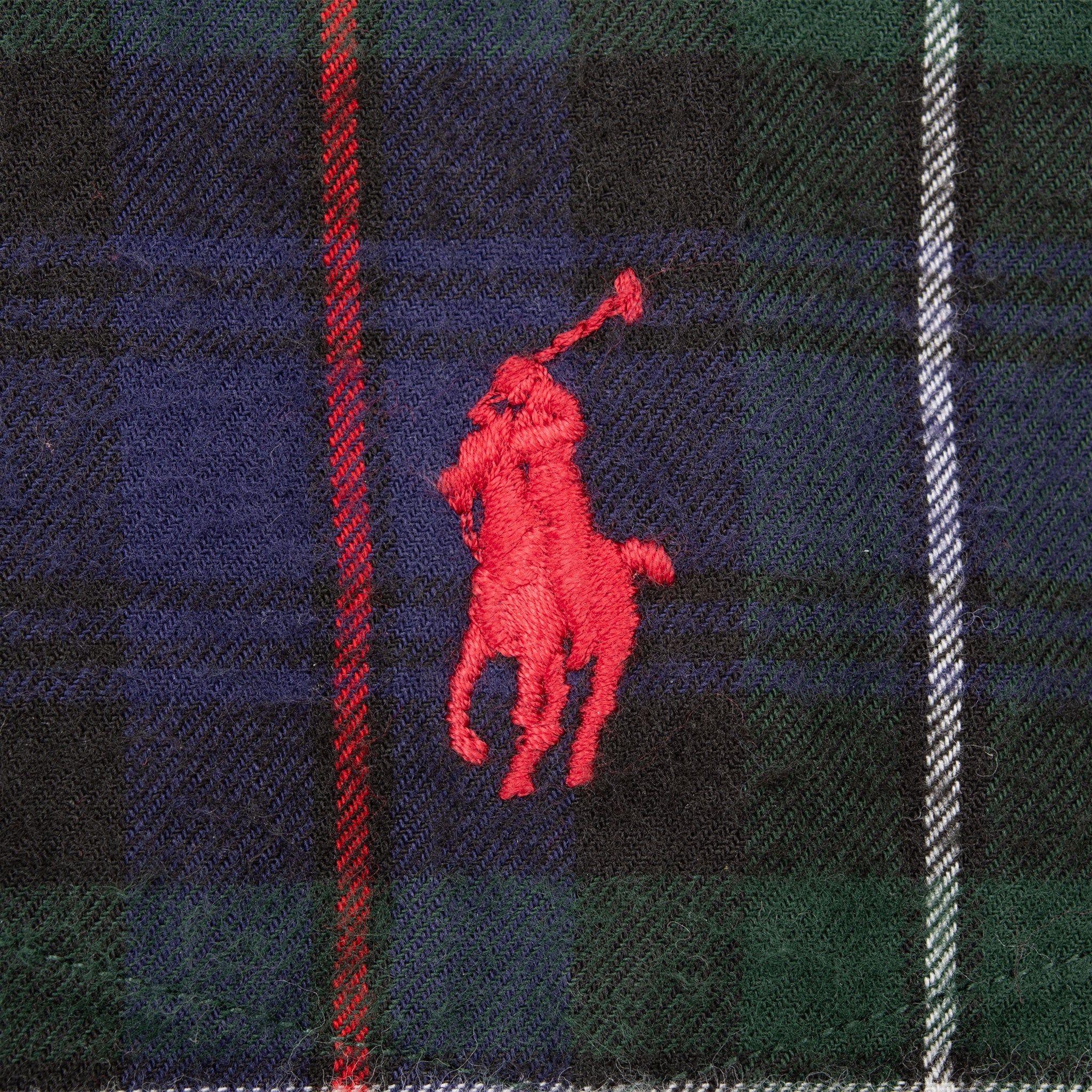 Vintage Ralph Lauren Scottish Tartan Plaid Checker Shirt 1990S Size XL