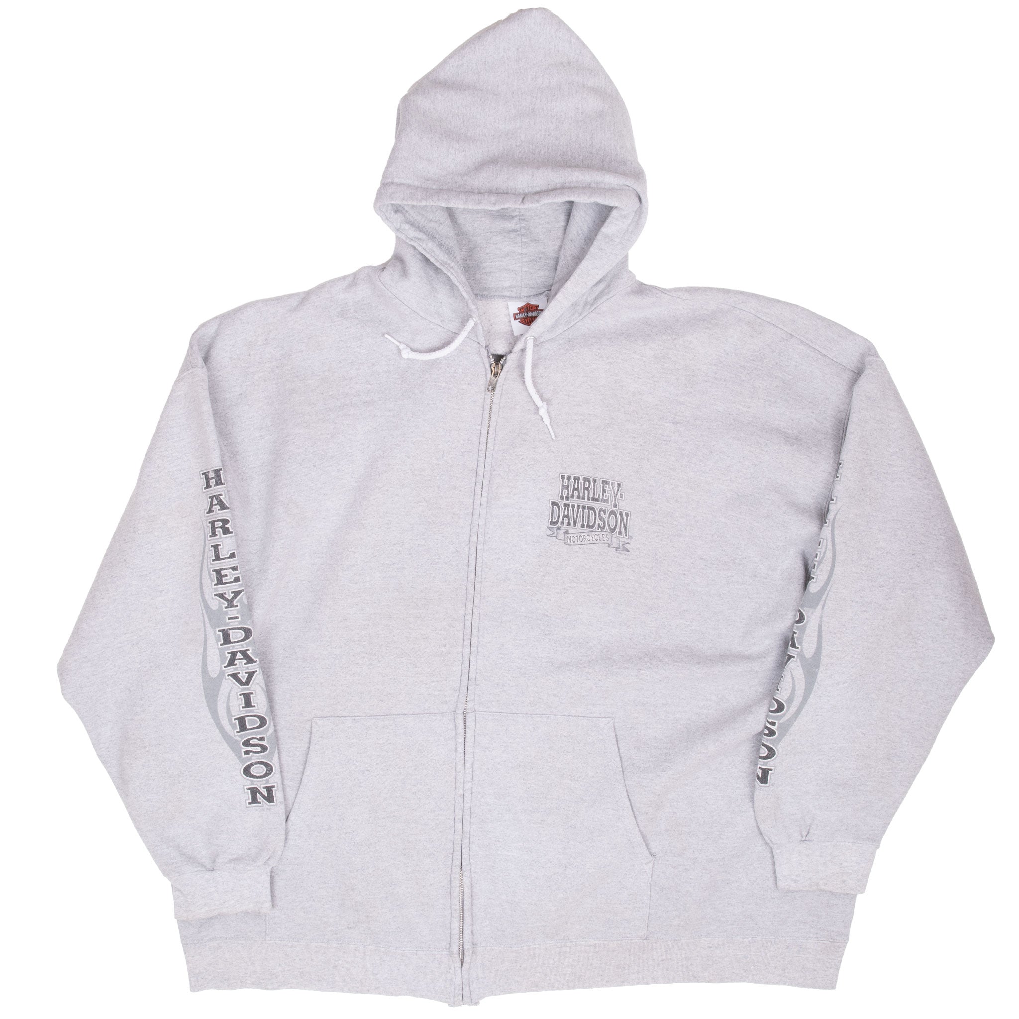 Vintage Harley Davidson Barnett El Paso Texas Zip Up Hoodie 2007 Size 2XL