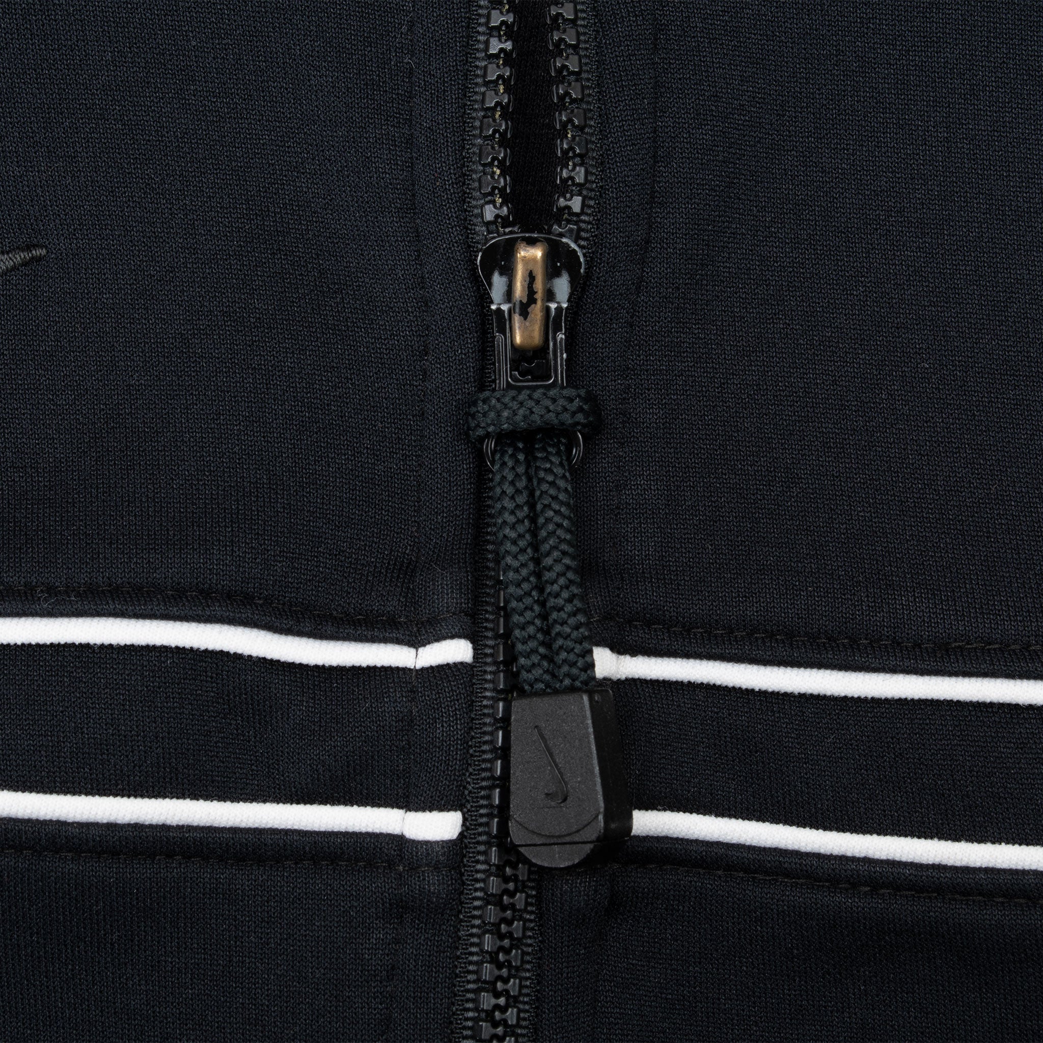 Vintage Nike Team Black Tracksuit Jacket 1990S Size Large