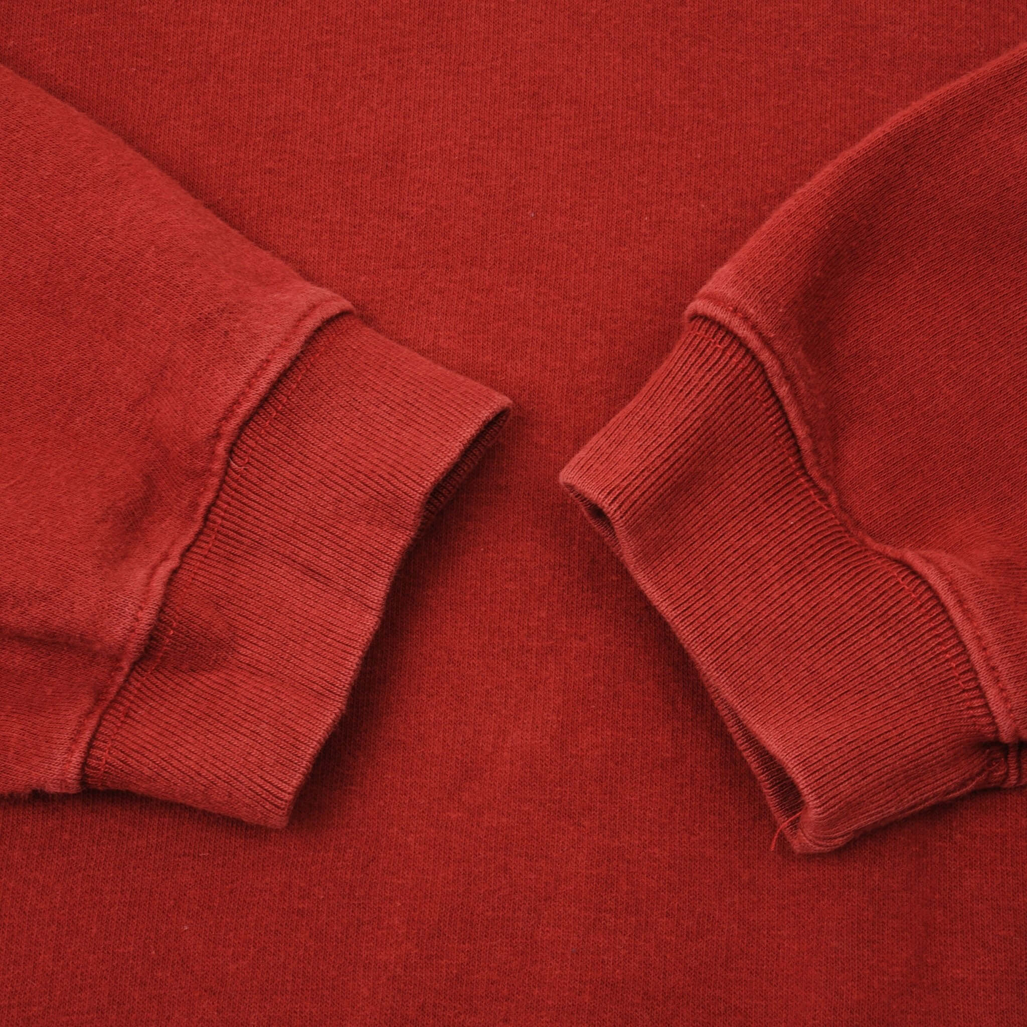 Vintage Red Nike Small Swoosh Sweatshirt 2000S Size Large