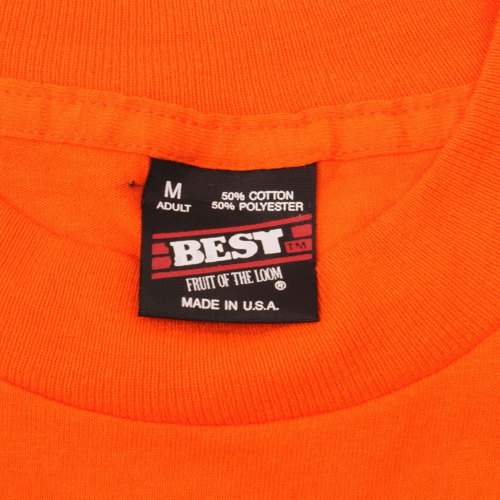 Vintage Harley Davidson Rendez Vous 17th Annual Staff Tee Shirt 1995 Size Medium Made In USA