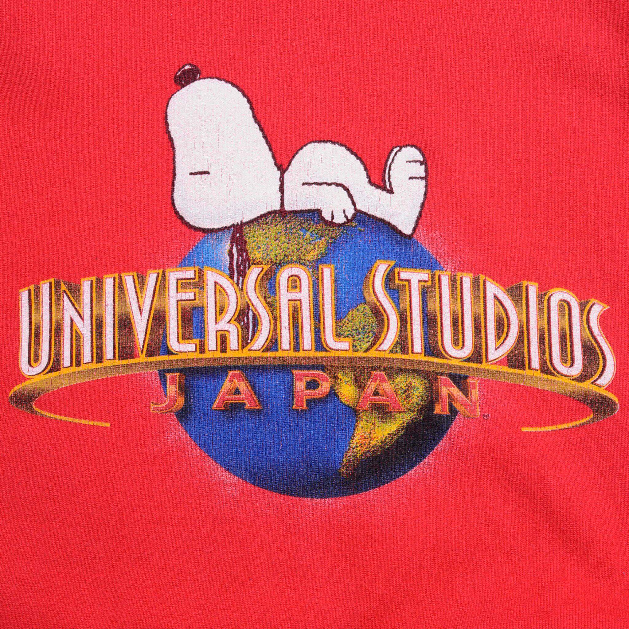 VINTAGE PEANUTS UNIVERSAL STUDIO JAPAN SWEATSHIRT SIZE XL