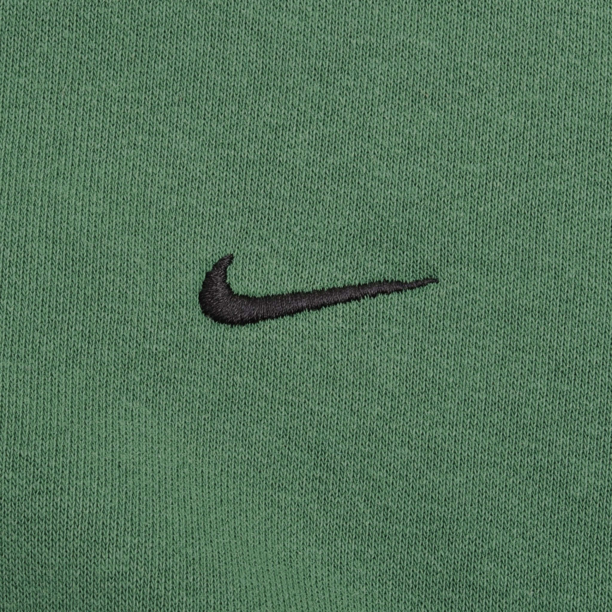 Vintage Nike Swoosh Green Crewneck Sweatshirt 1990S Size 2XL