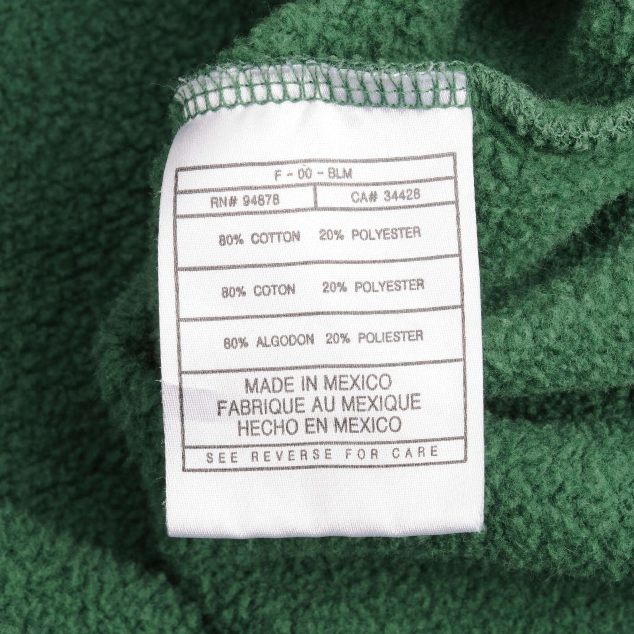 Vintage Nike Swoosh Green Crewneck Sweatshirt 1990S Size 2XL