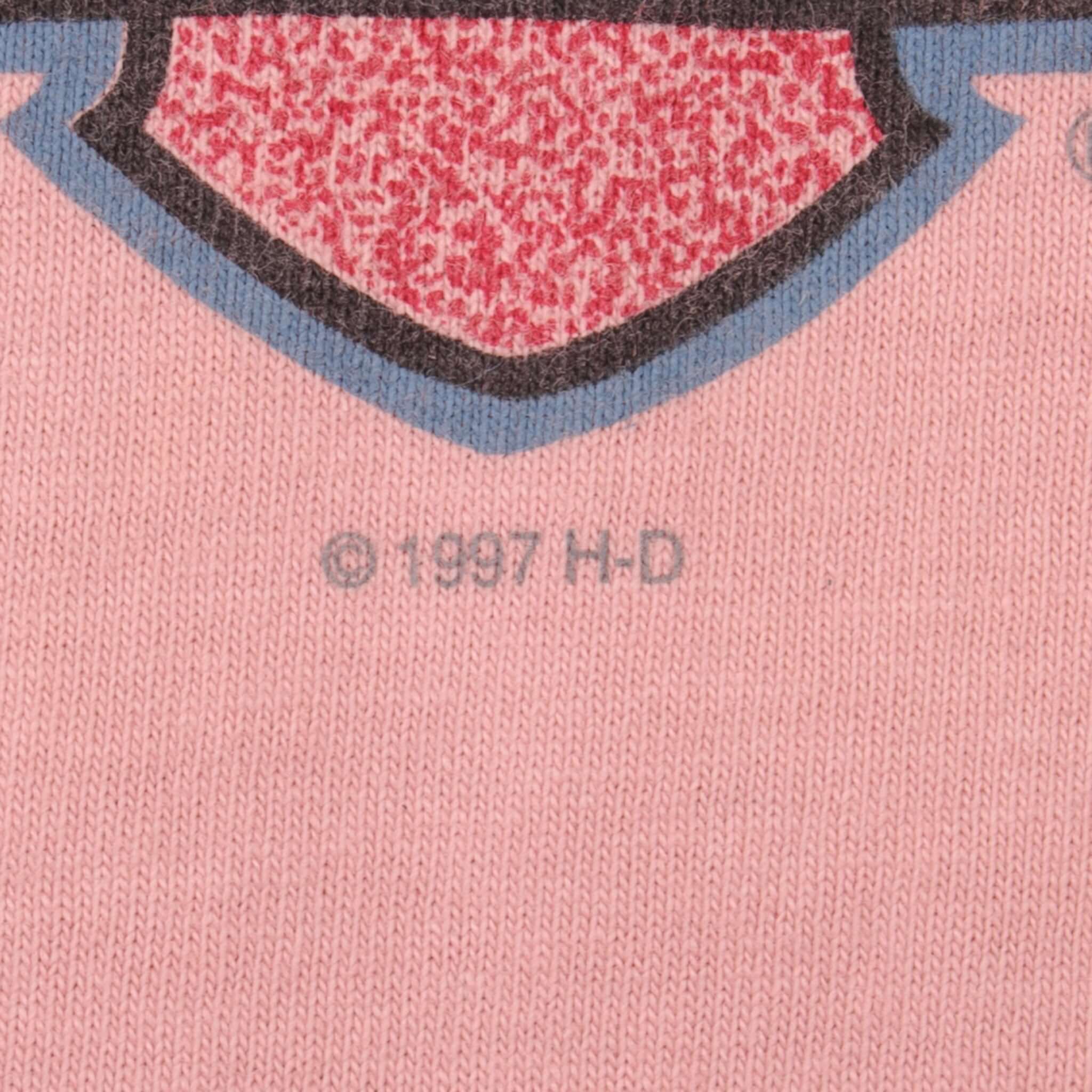 VINTAGE HARLEY DAVIDSON TEE SHIRT 1997 SIZE MEDIUM MADE IN USA