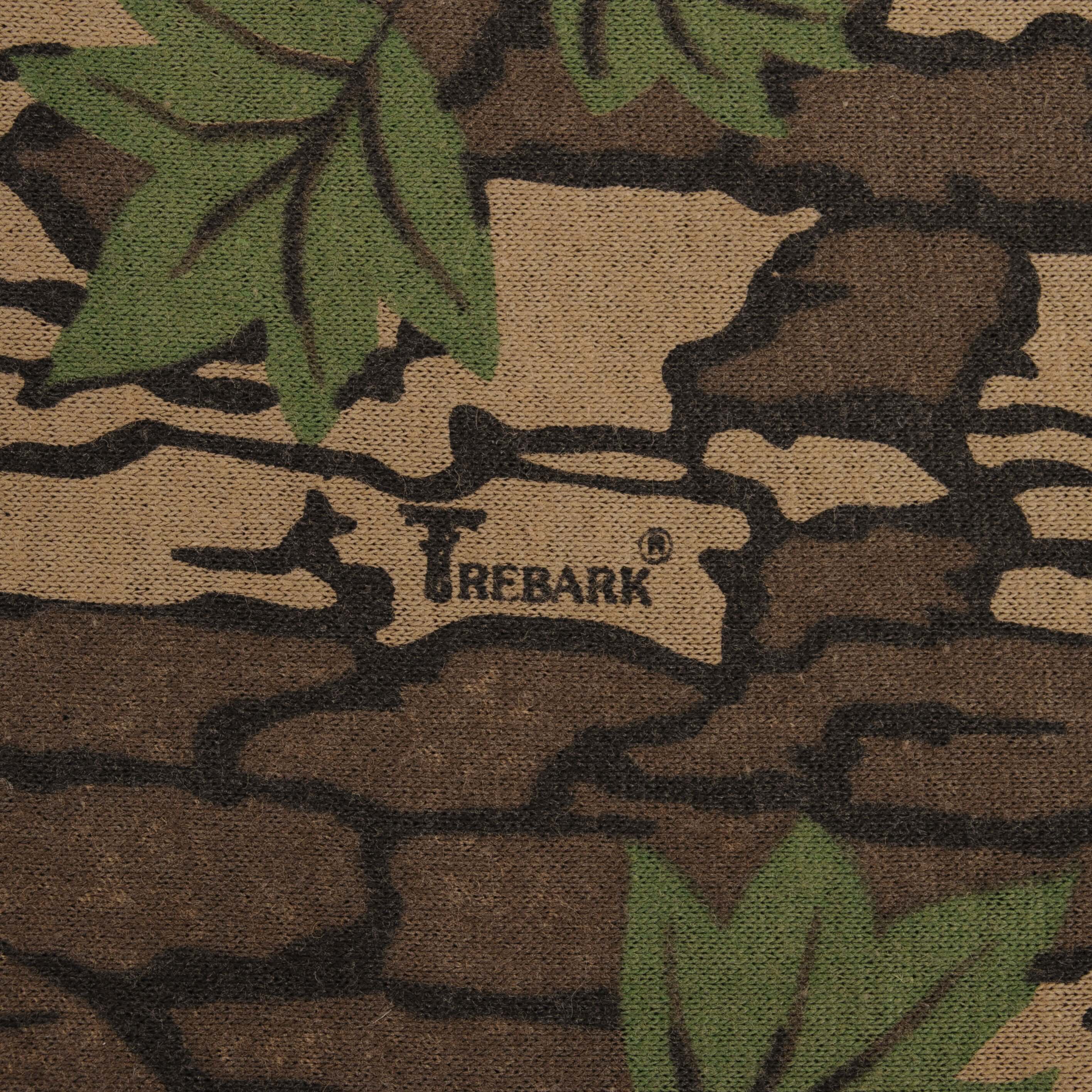 Vintage Hunting Trebark Camo Pocket Tee Shirt 1990S Size Medium Made In USA With Single Stitch Sleeves