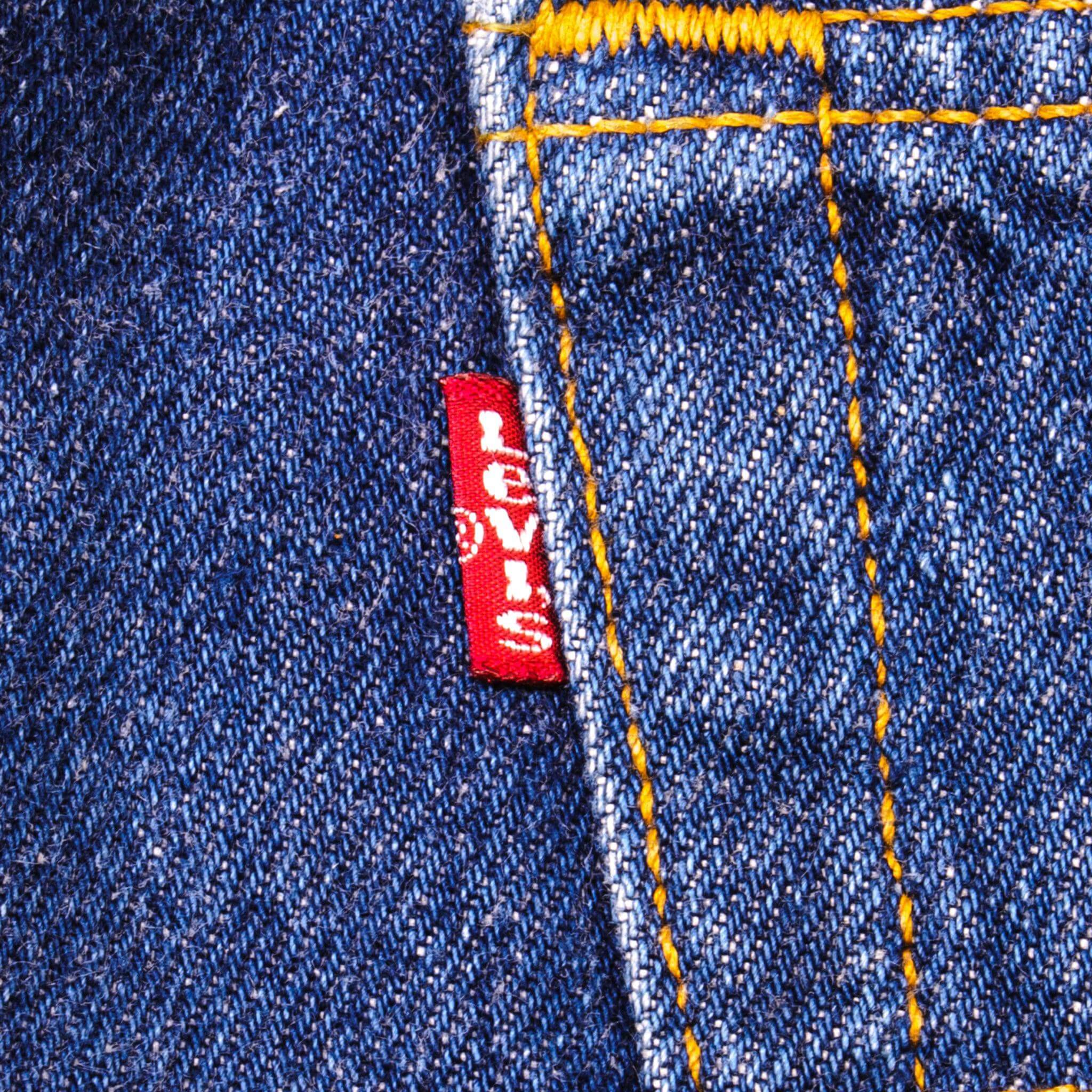 VINTAGE LEVIS 501 JEANS 1990S SIZE 33X33 W33 L33 MADE IN USA