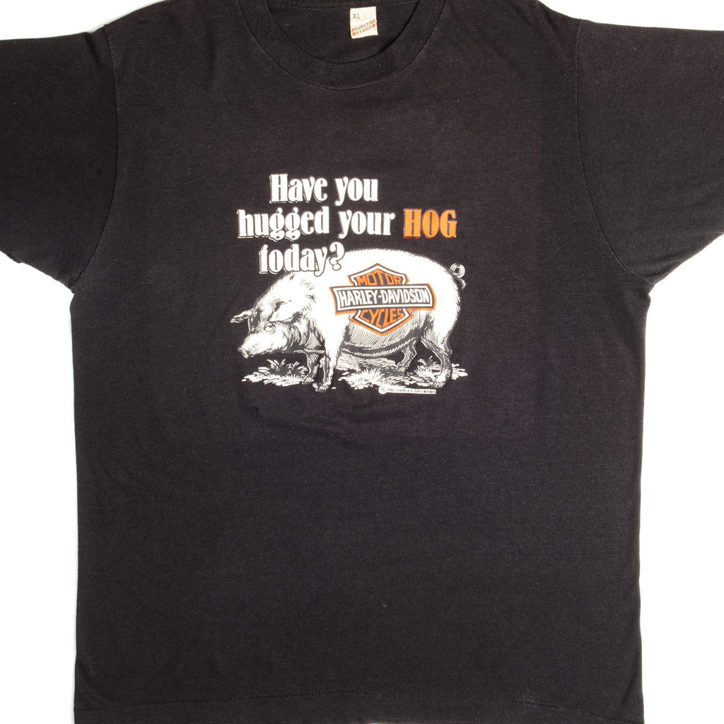 VINTAGE HARLEY DAVIDSON TEE SHIRT 1982 SIZE LARGE MADE IN USA