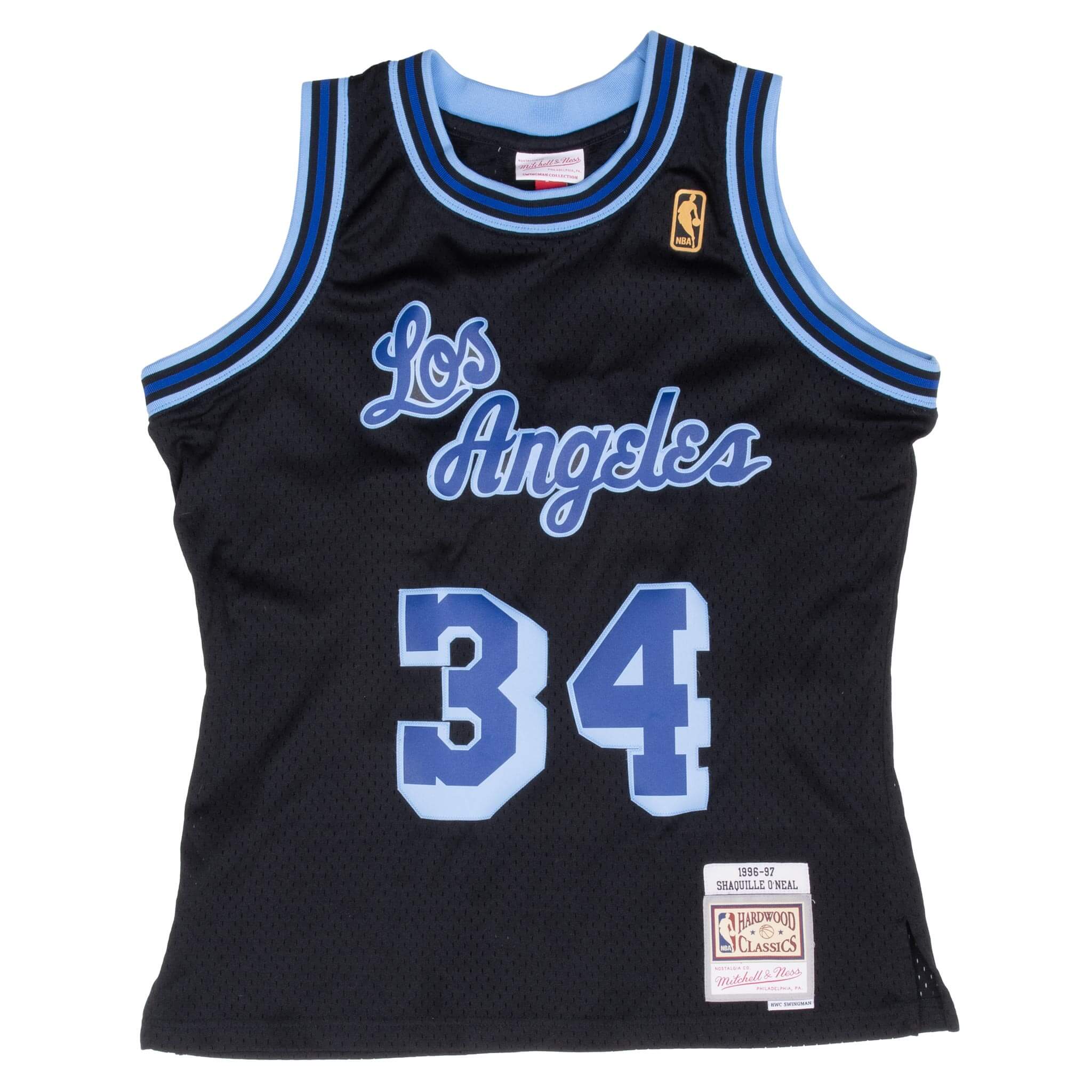 Vintage Nba Los Angeles Shaq O'neal 1997 Mitchell & Ness Jersey Size Medium