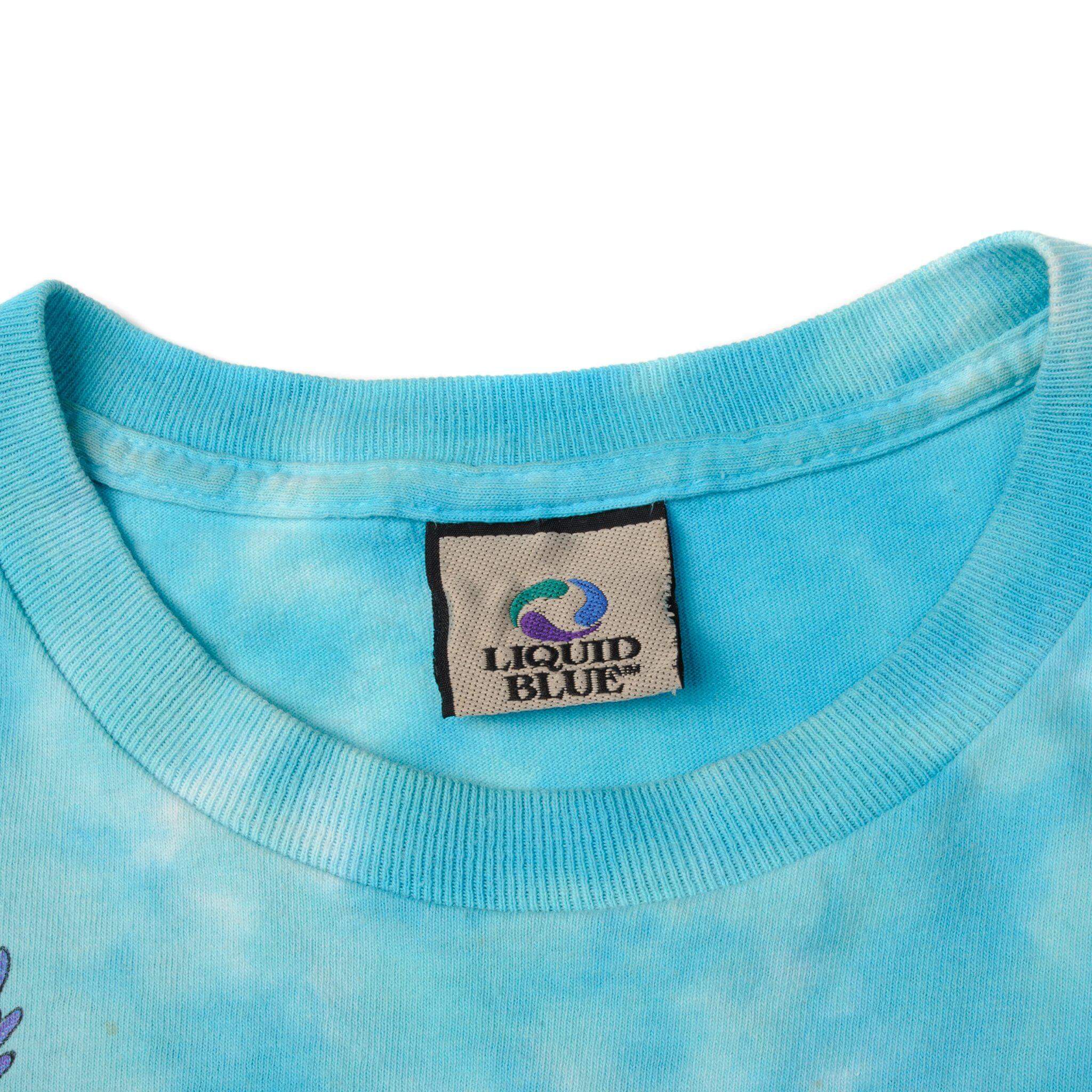 Liquid Blue Label Tag 1999