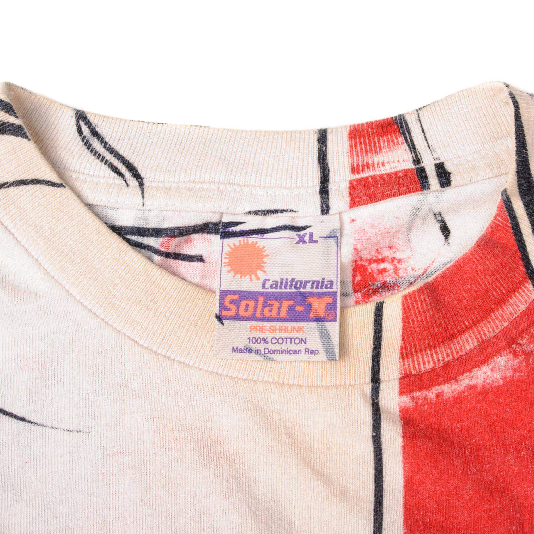 California Solar-T Label Tag 1990s