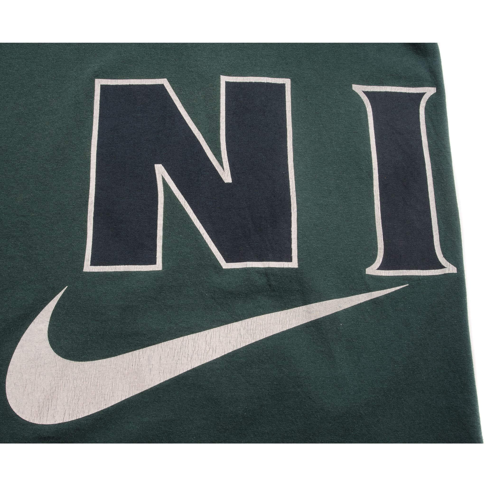 VINTAGE NIKE TEE SHIRT END 1980S EARLY 1990S SIZE MEDIUM MADE IN USA