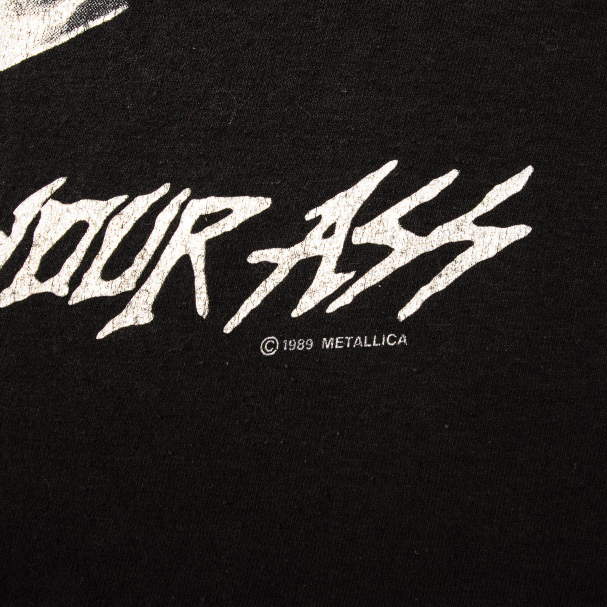 VINTAGE METALLICA TEE SHIRT 1989 SIZE MEDIUM MADE IN USA