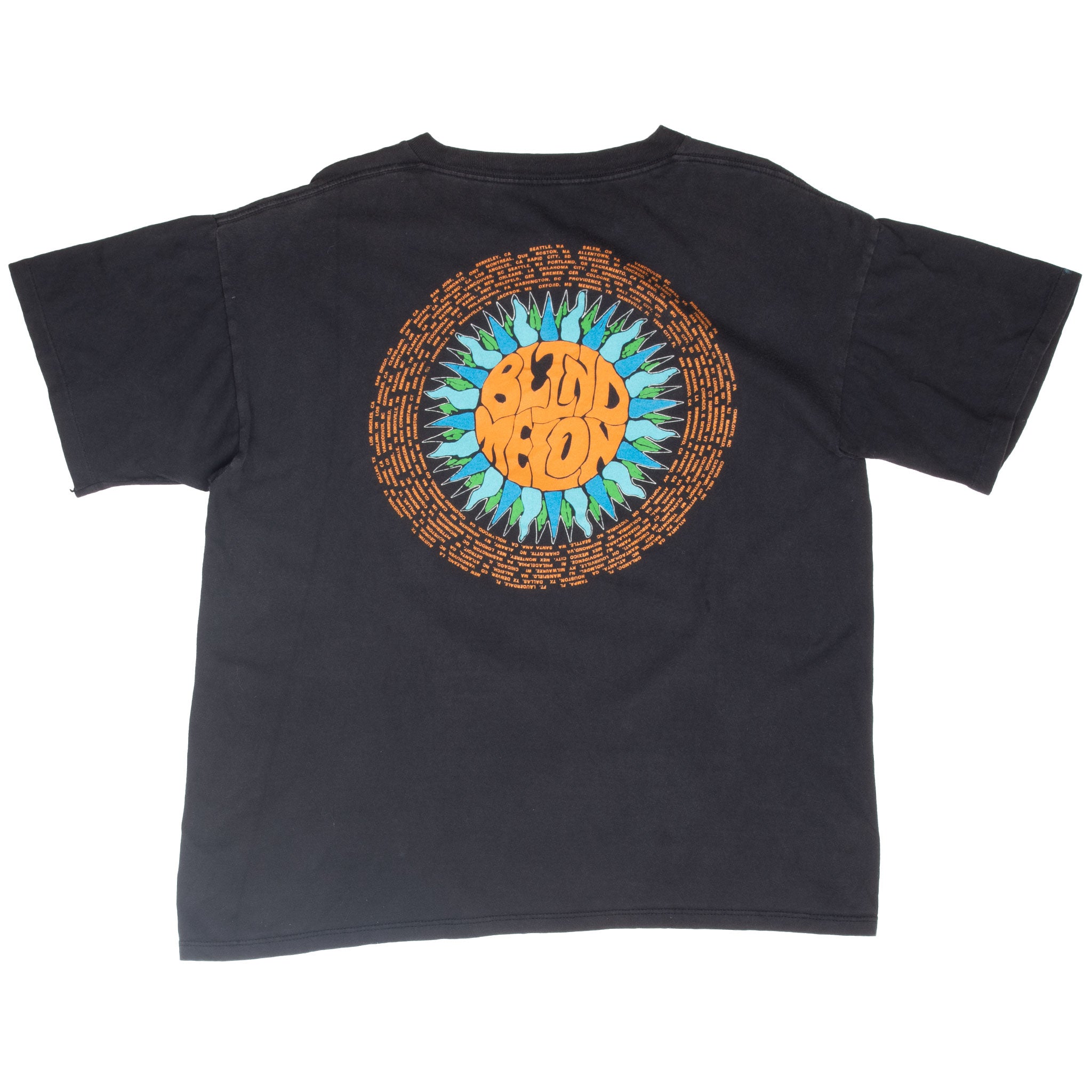 Vintage Blind Melon 1993 Concert Tee Shirt Size XL With Single Stitch Sleeves