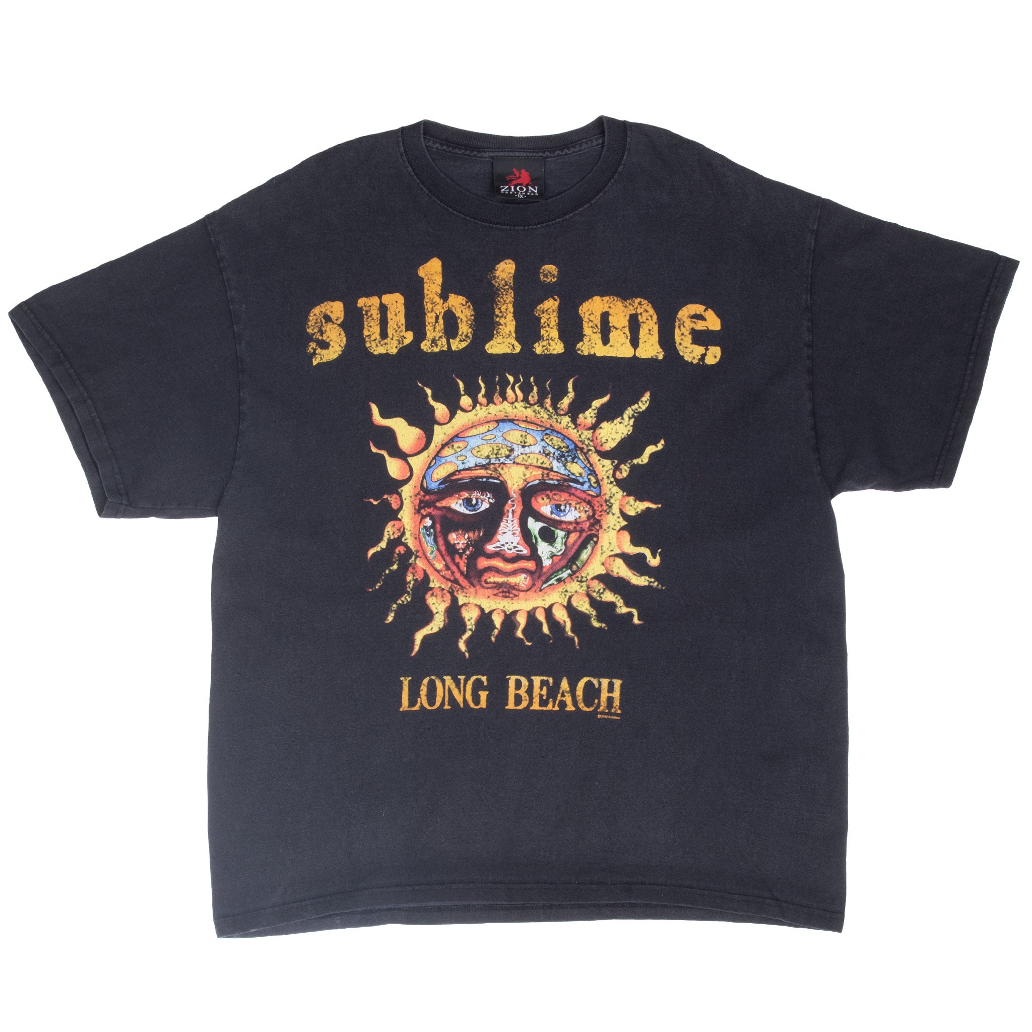 Vintage Sublime Long Beach 2019 Tee Shirt Size XL Made In USA