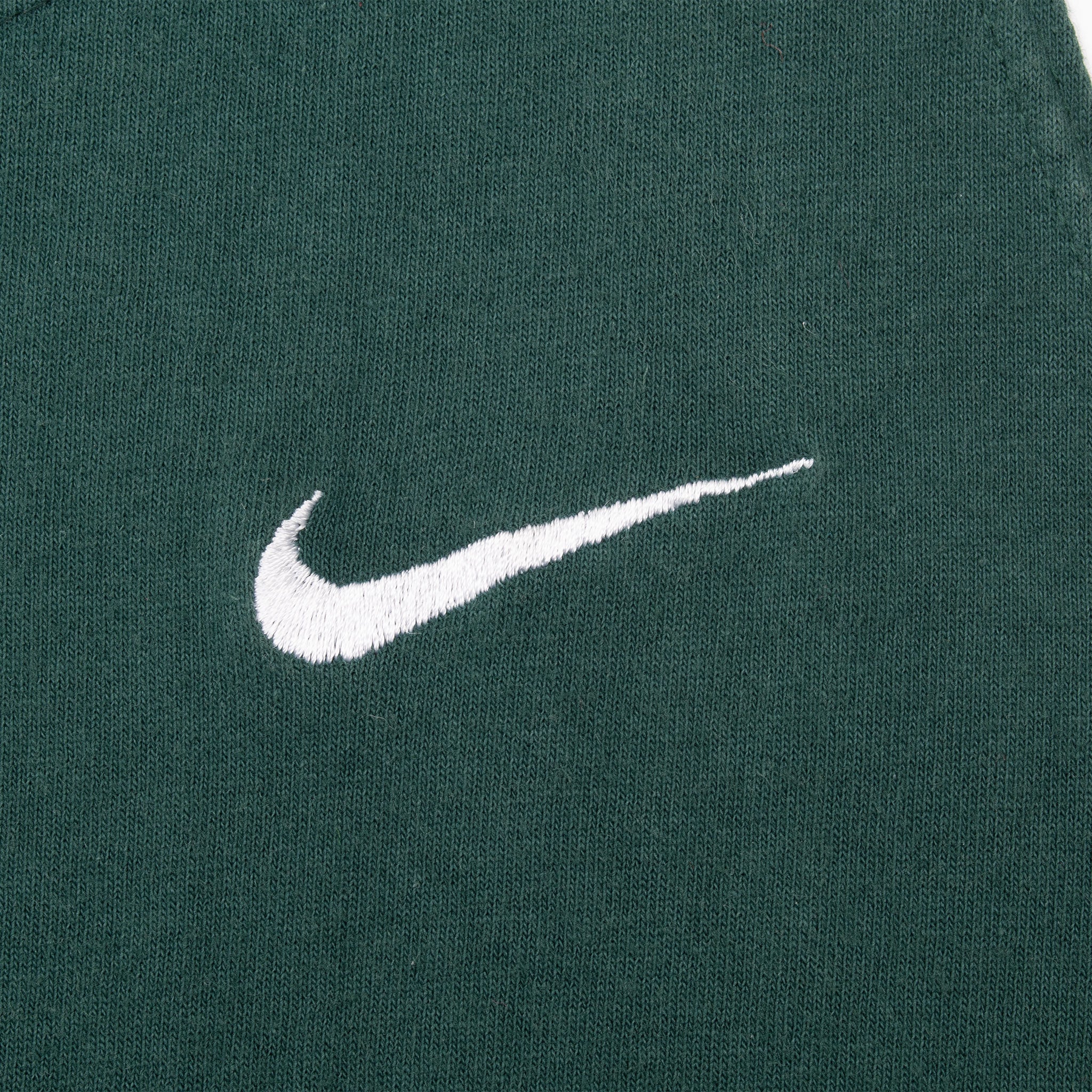 Vintage Nike Classic Swoosh Green Tank Top 1990s Size Large Made in USA