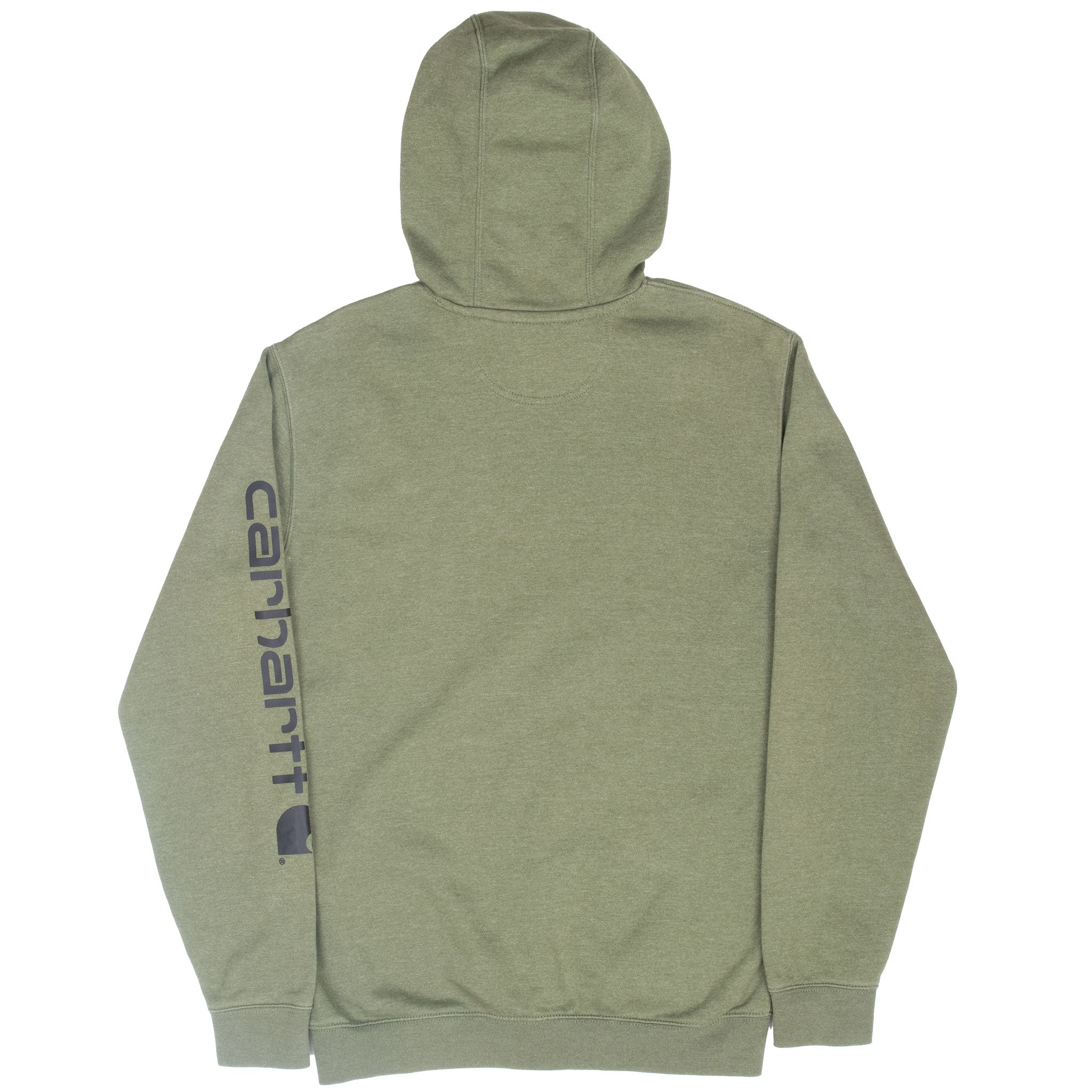 Vintage Carhartt Green Hoodie Sweatshirt 2000S Size Small