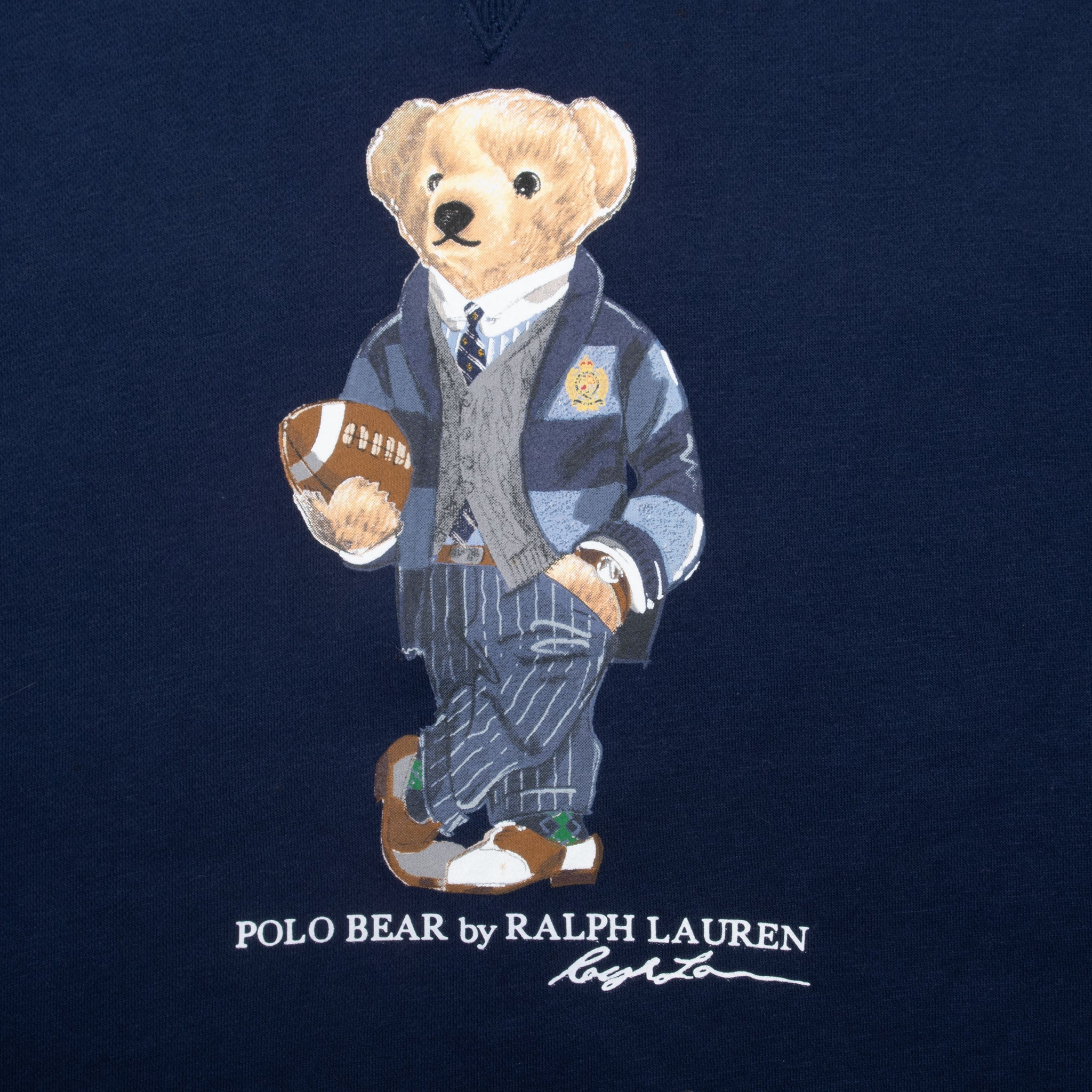 Vintage Ralph Lauren Polo Bear Teddy Bear Sweatshirt Size 2XL