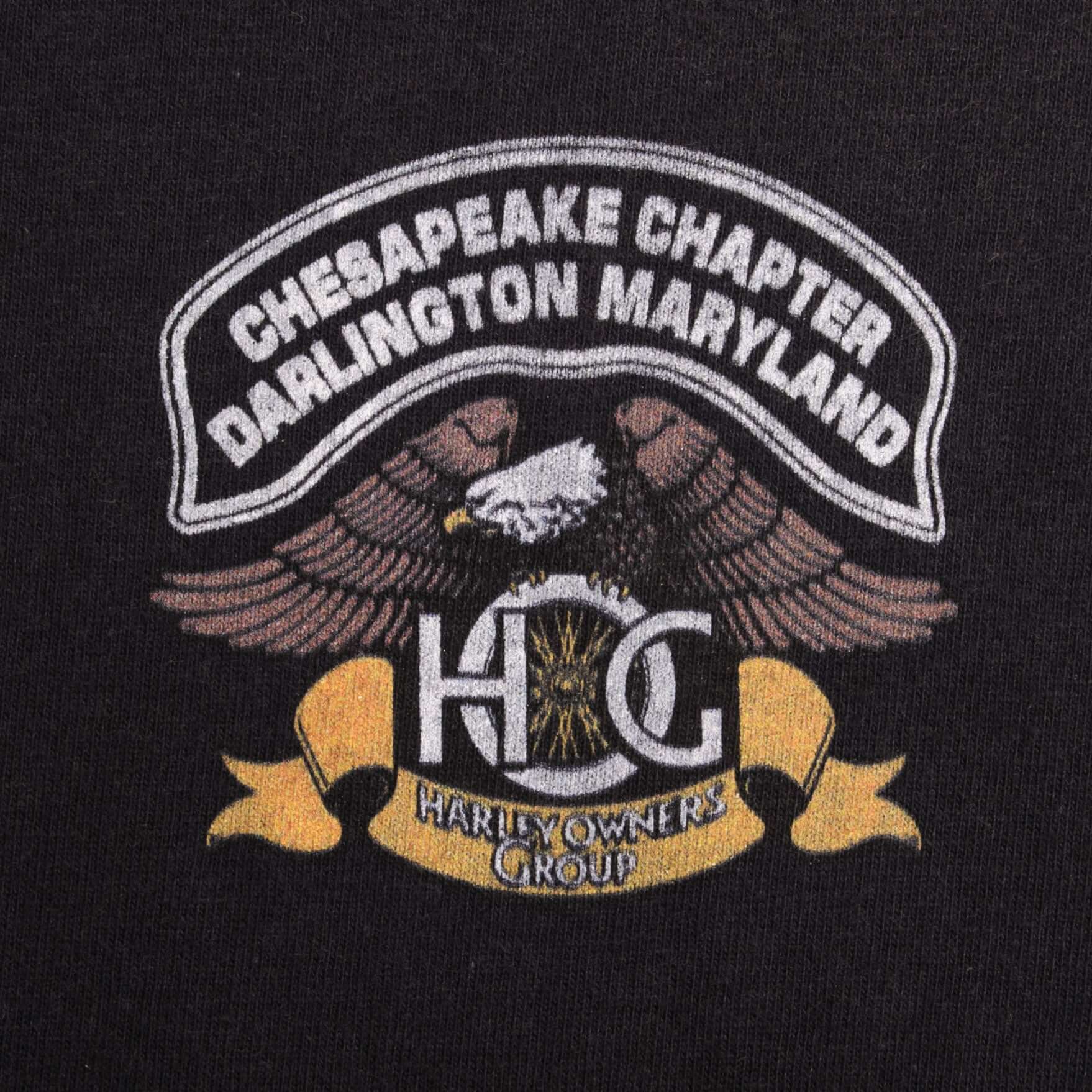 Vintage Harley Davidson Owner Group 1990S Tank Top Tee Shirt Size XL