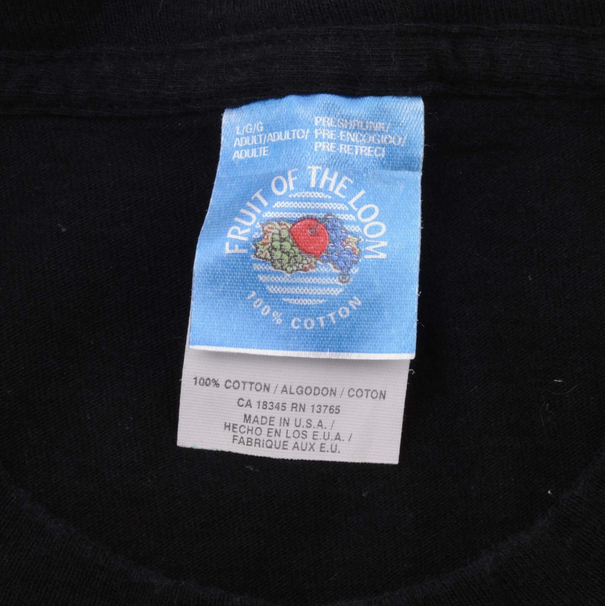 Vintage Van Halen Balance Tour 1995 1996 Fruit Of The Loom Tee Shirt Size Large Made In USA