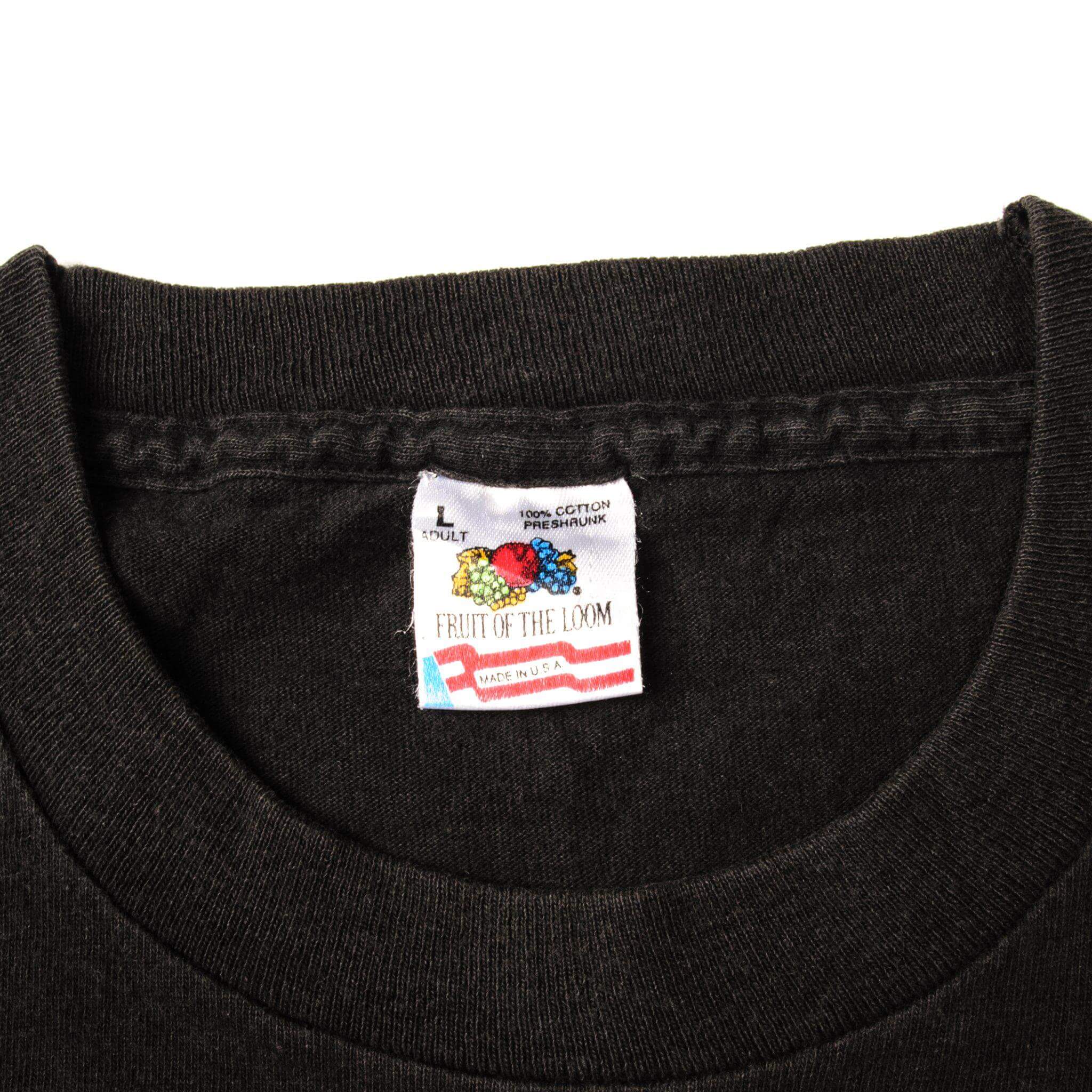 Fruit of the Loom Label Tag 1992 90s 1990s