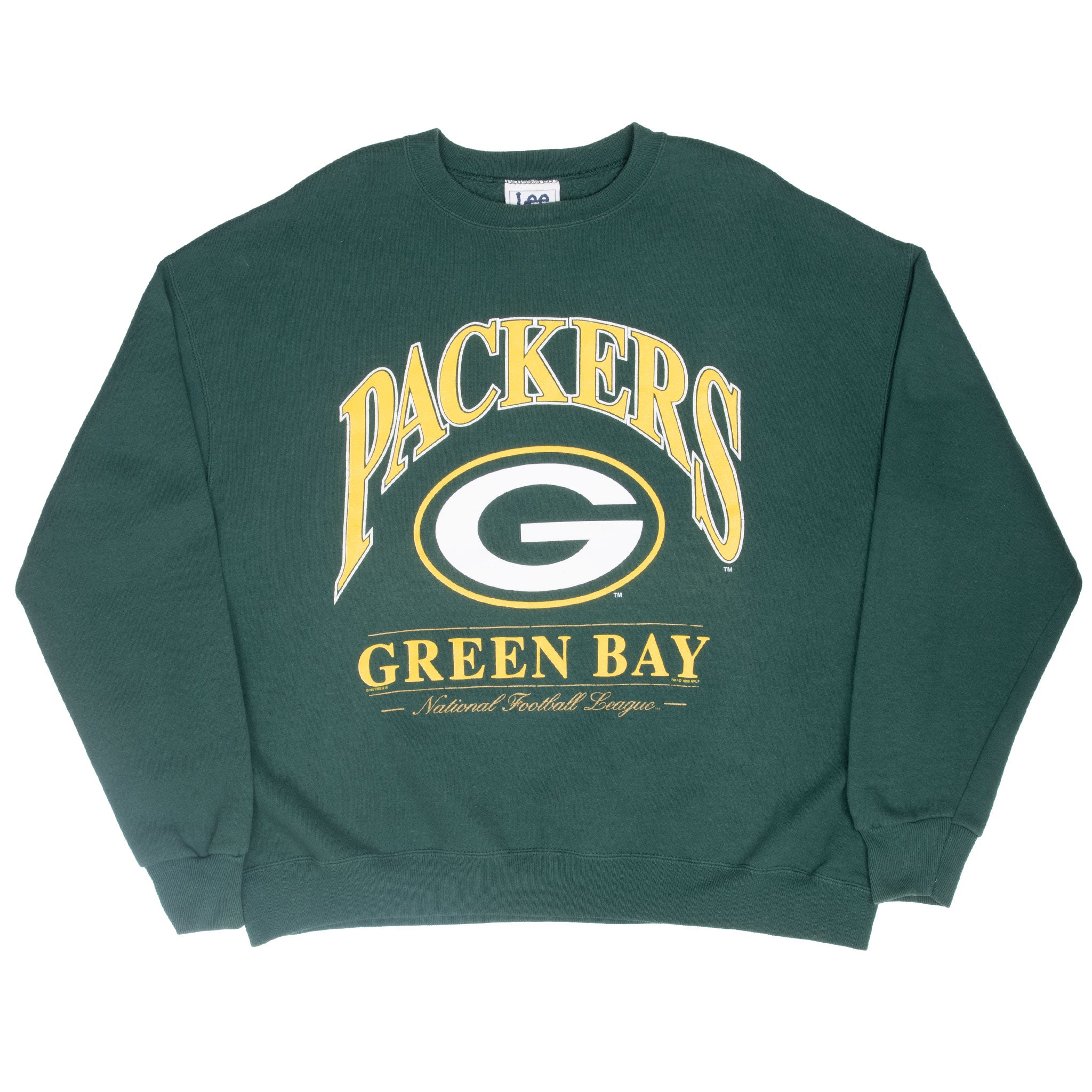 Vintage Nfl Green Bay Packers 1996 Sweatshirt Size XL Made In Usa