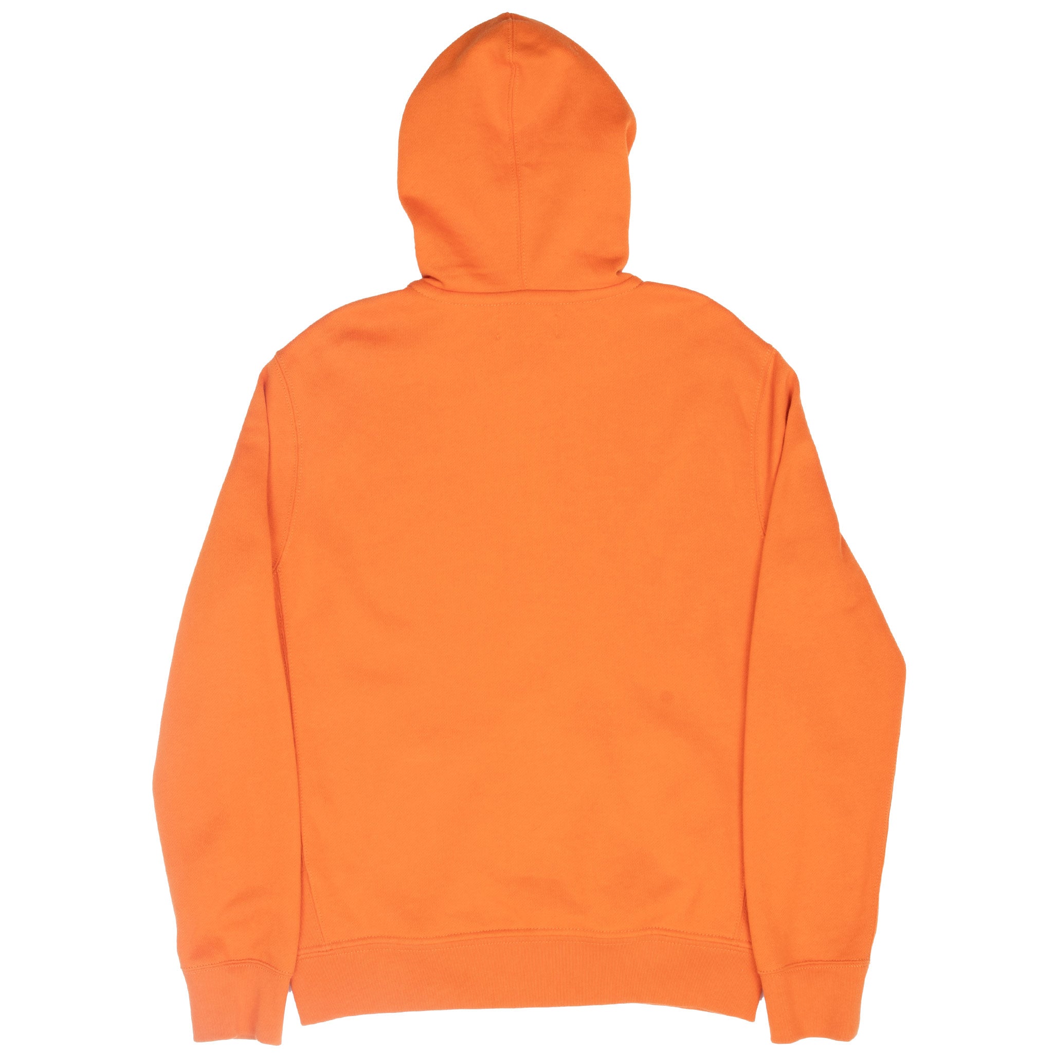 Vintage Ralph Lauren Full Zip Classic Orange Hoodie Sweatshirt 1990S Size Large