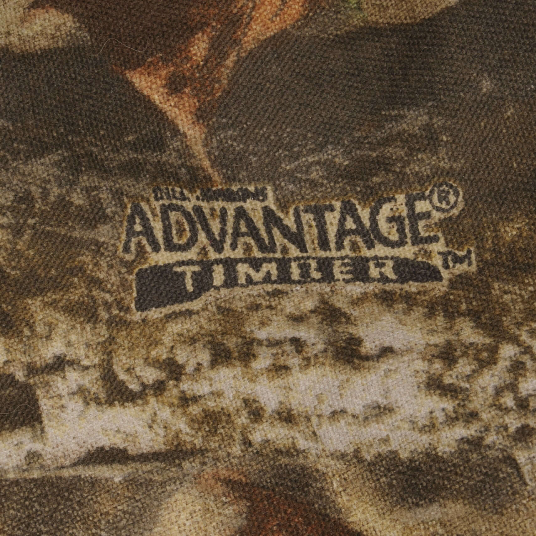 Vintage Advantage Timber Camo Sleeveless Vest Jacket Size Large