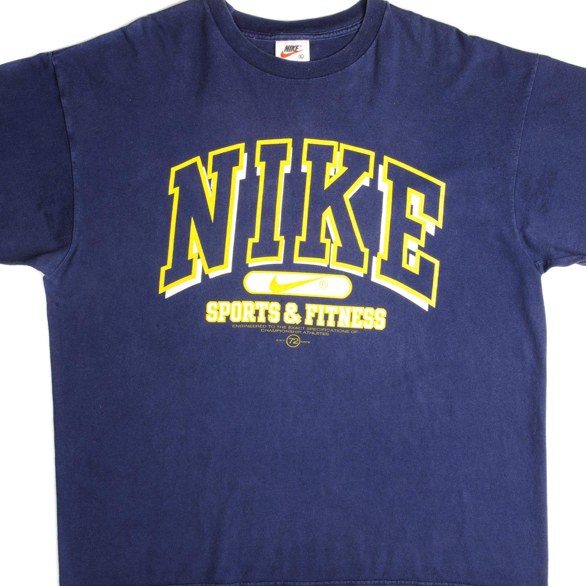 VINTAGE NIKE TEE SHIRT 1990s SIZE XL MADE IN USA