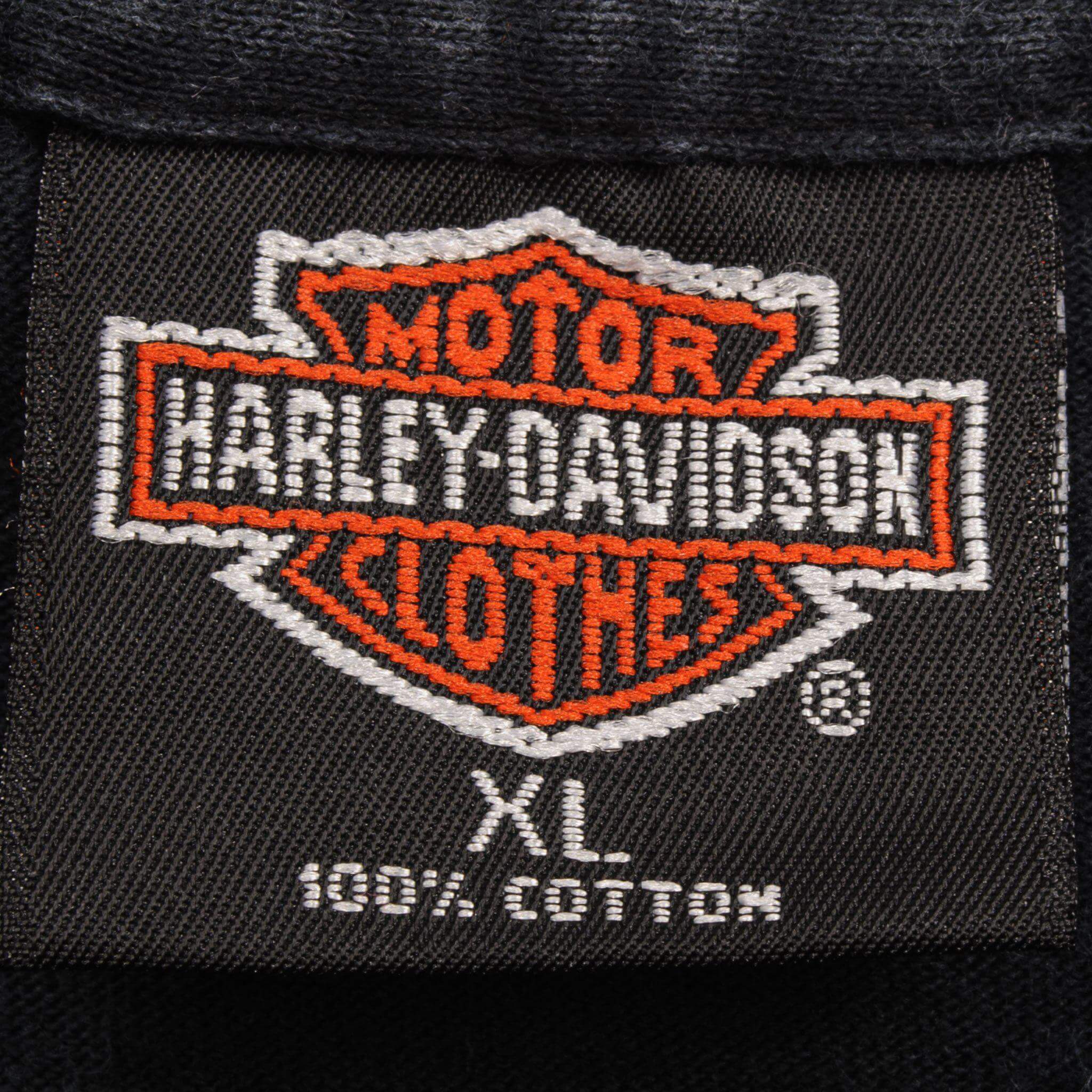 VINTAGE HARLEY DAVIDSON TEE SHIRT 1991 SIZE LARGE MADE IN USA