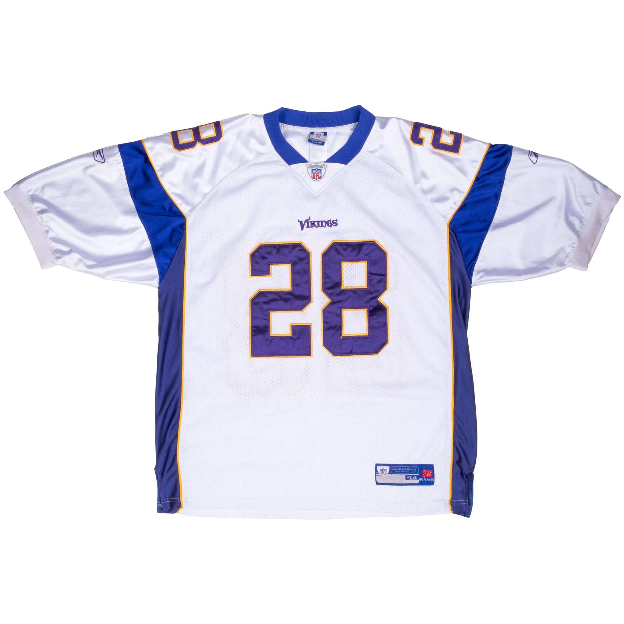 Vintage Nfl Minnesota Vikings Adrian Peterson #28 Reebok Jersey 2000S Size 54