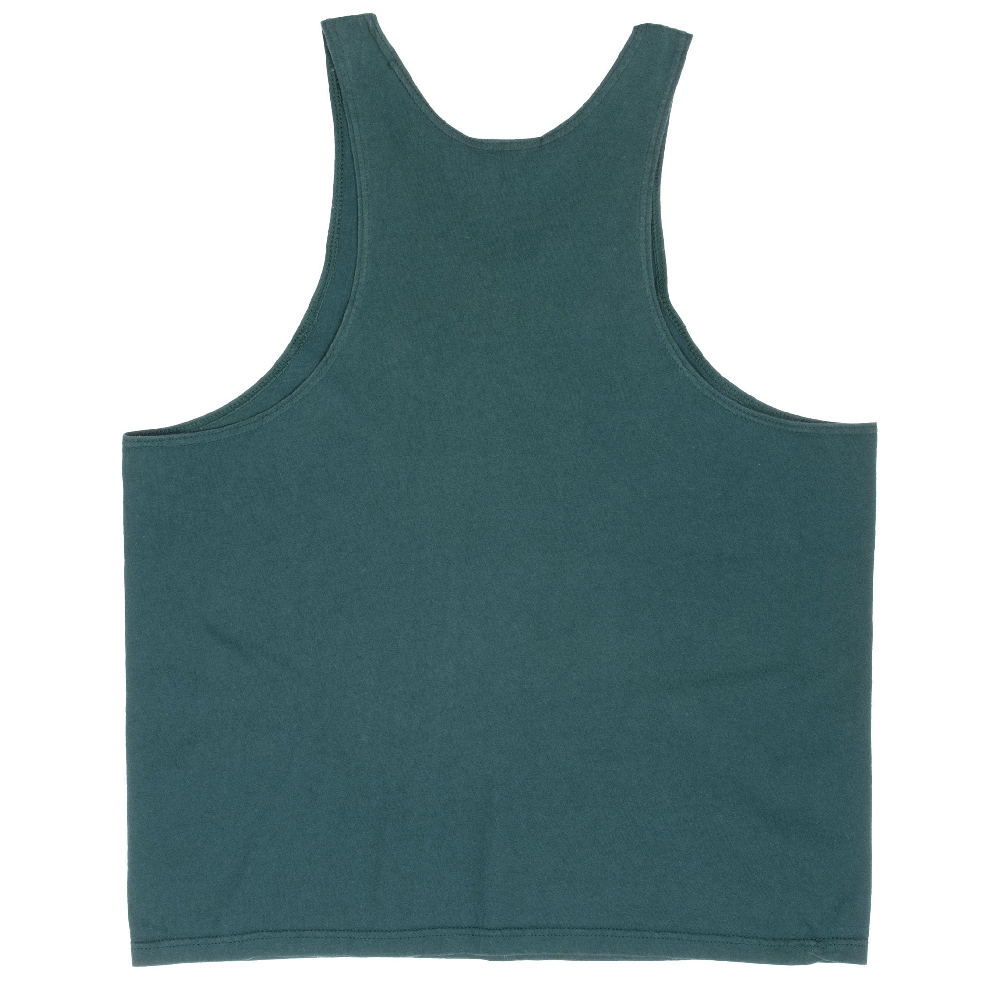 Vintage Nike Classic Swoosh Green Tank Top Tee Shirt 1990S Size Large Made In Usa