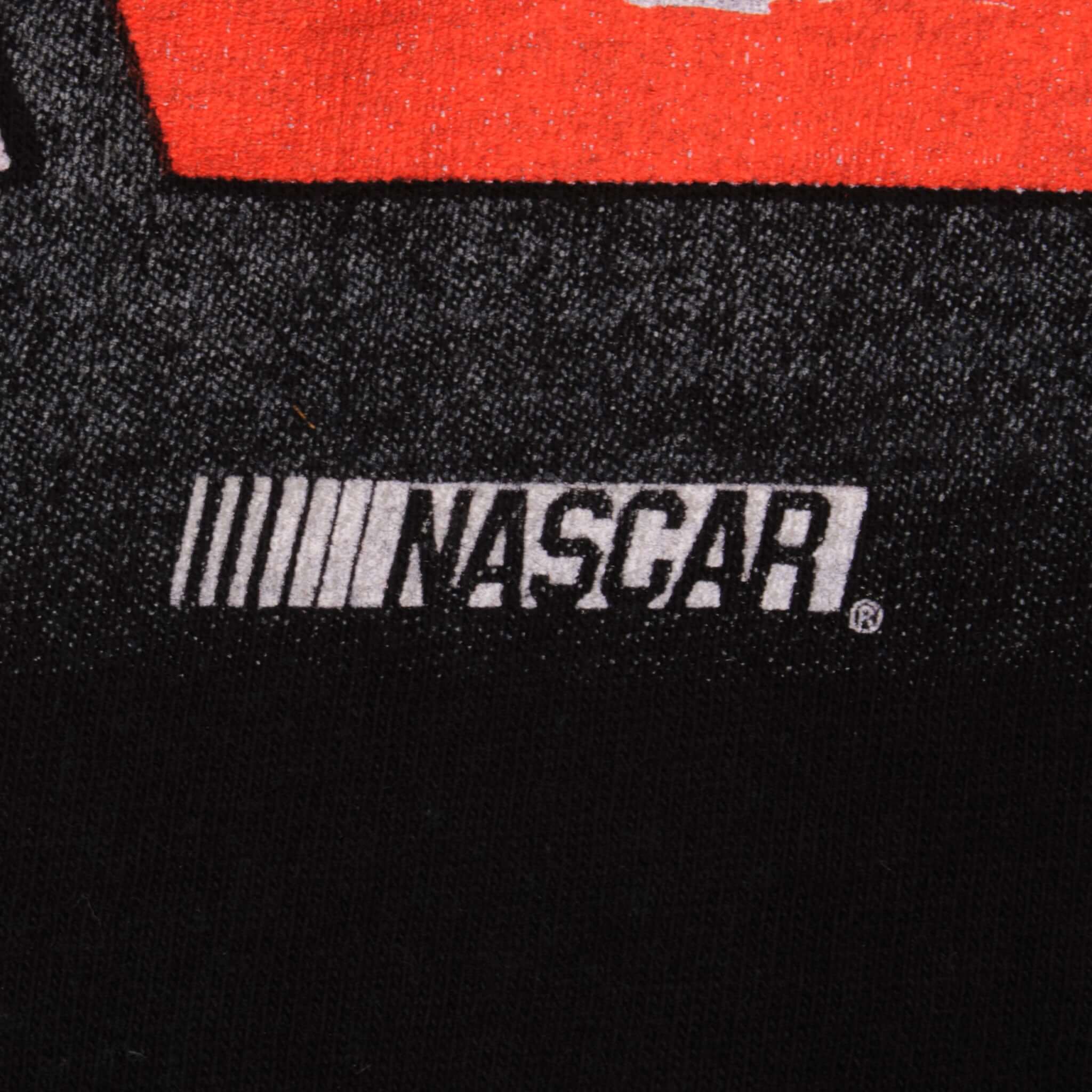 Vintage All Over Print Nascar The Intimidator Dale Earnhardt Winston Cup Champion Tee Shirt 1990S Size XL Made In USA