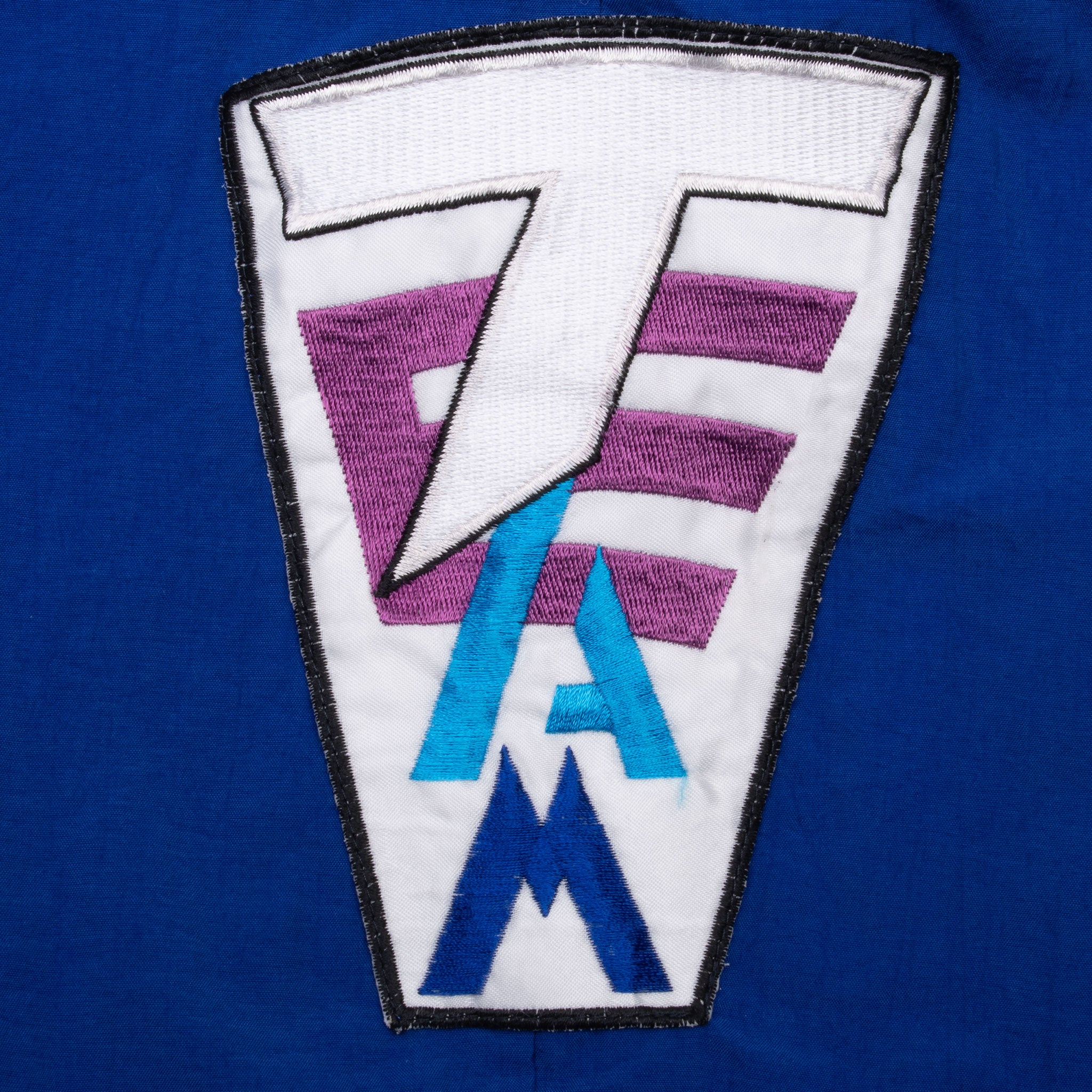 Vintage Adidas Team Purple Blue Windbreaker Jacket 1980S Size Medium