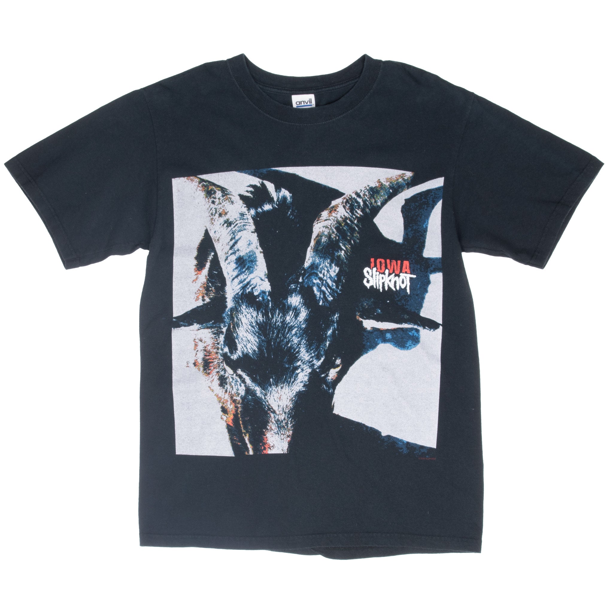 Vintage Slipknot Iowa 2000S Anvil Tee Shirt Size Medium