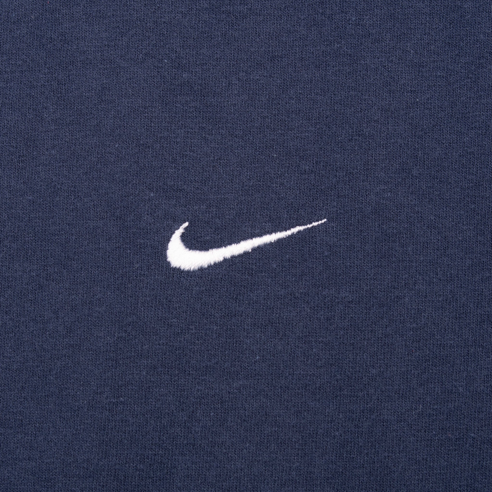 Vintage Nike Classic Swoosh Navy Blue Tee Shirt 2000S Size Medium