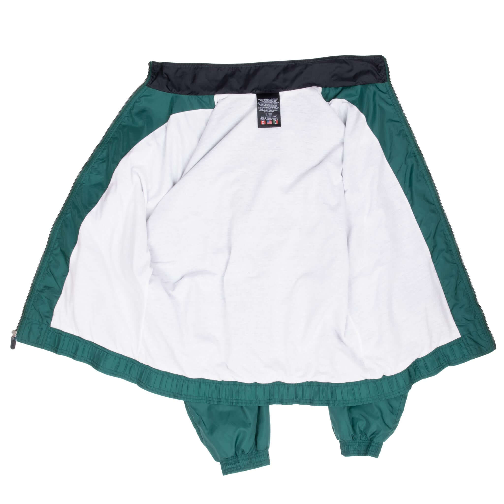 Vintage Adidas Green Windbreaker Jacket 1990S Size Large