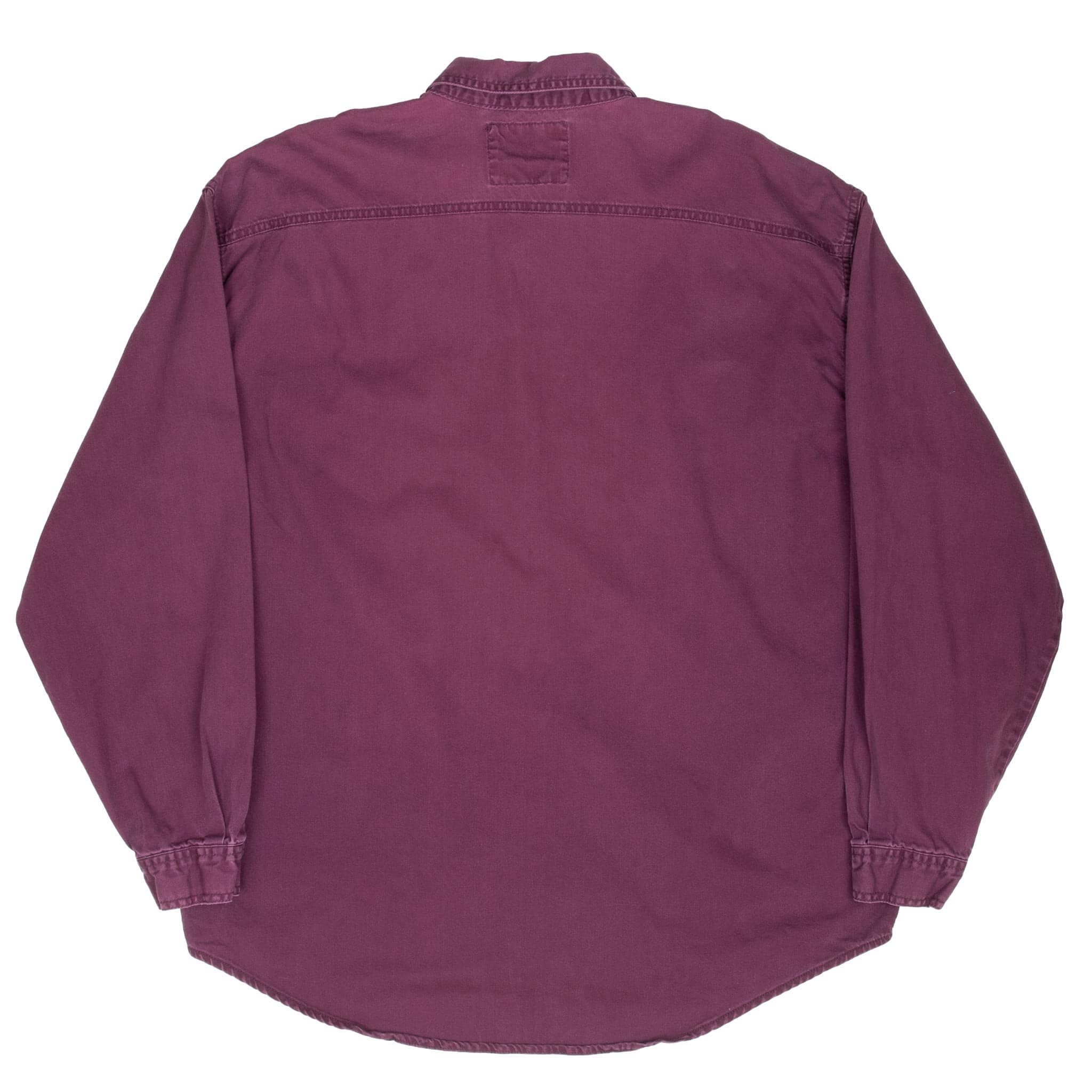 Vintage Levis Pocket Purple Denim Shirt 1990S Size XL