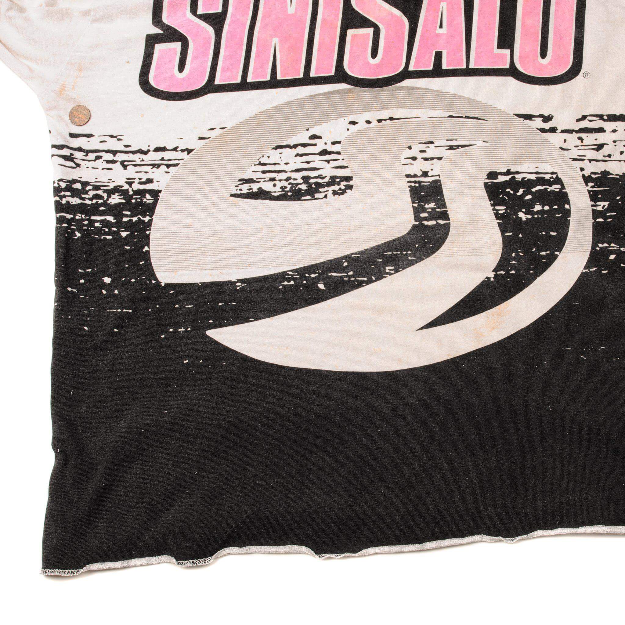 VINTAGE SINISALO MOTOCROSS MX 1980s LONG SLEEVES TEE SHIRT SIZE XL