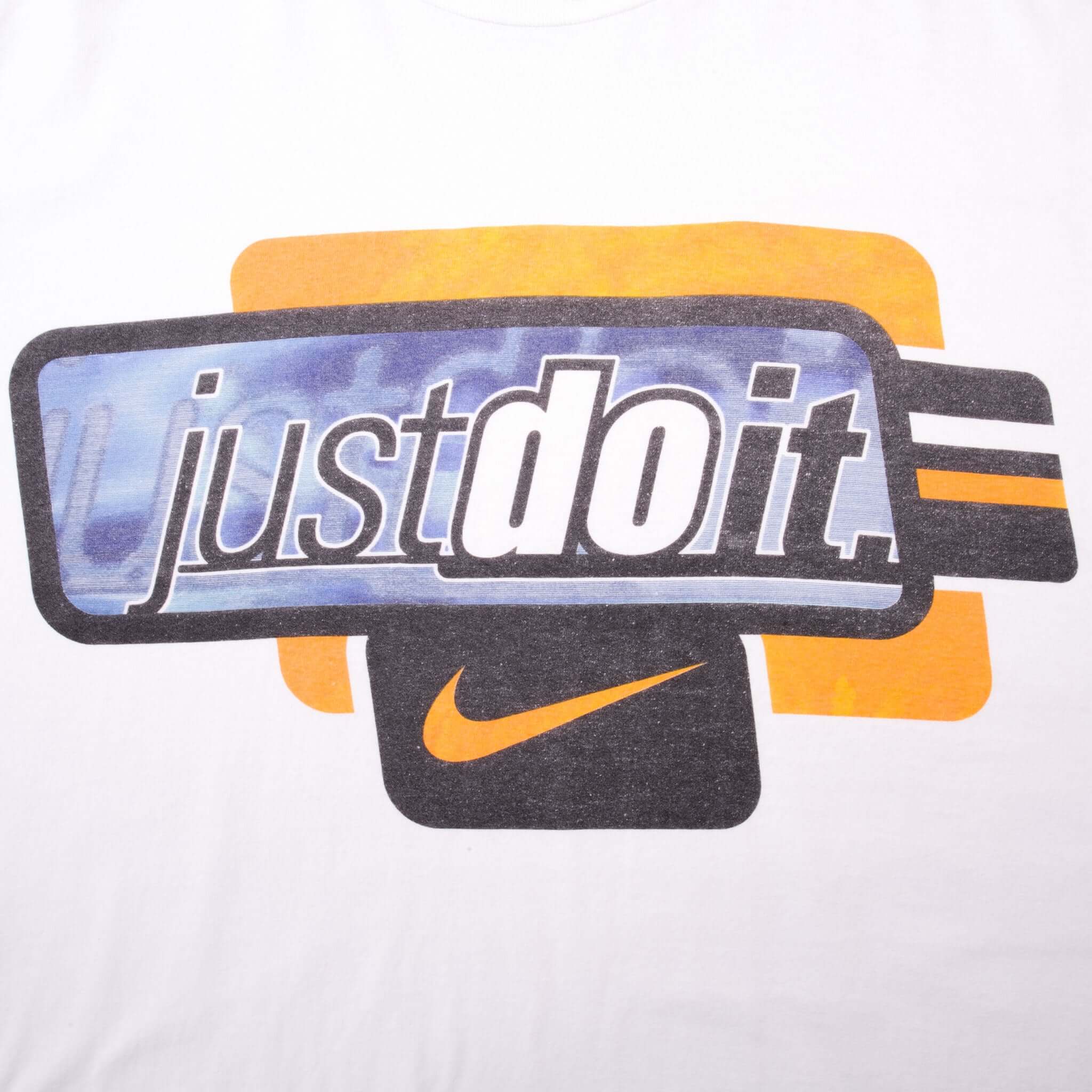 Vintage Nike Just Do It Tee Shirt 1990S Size Large