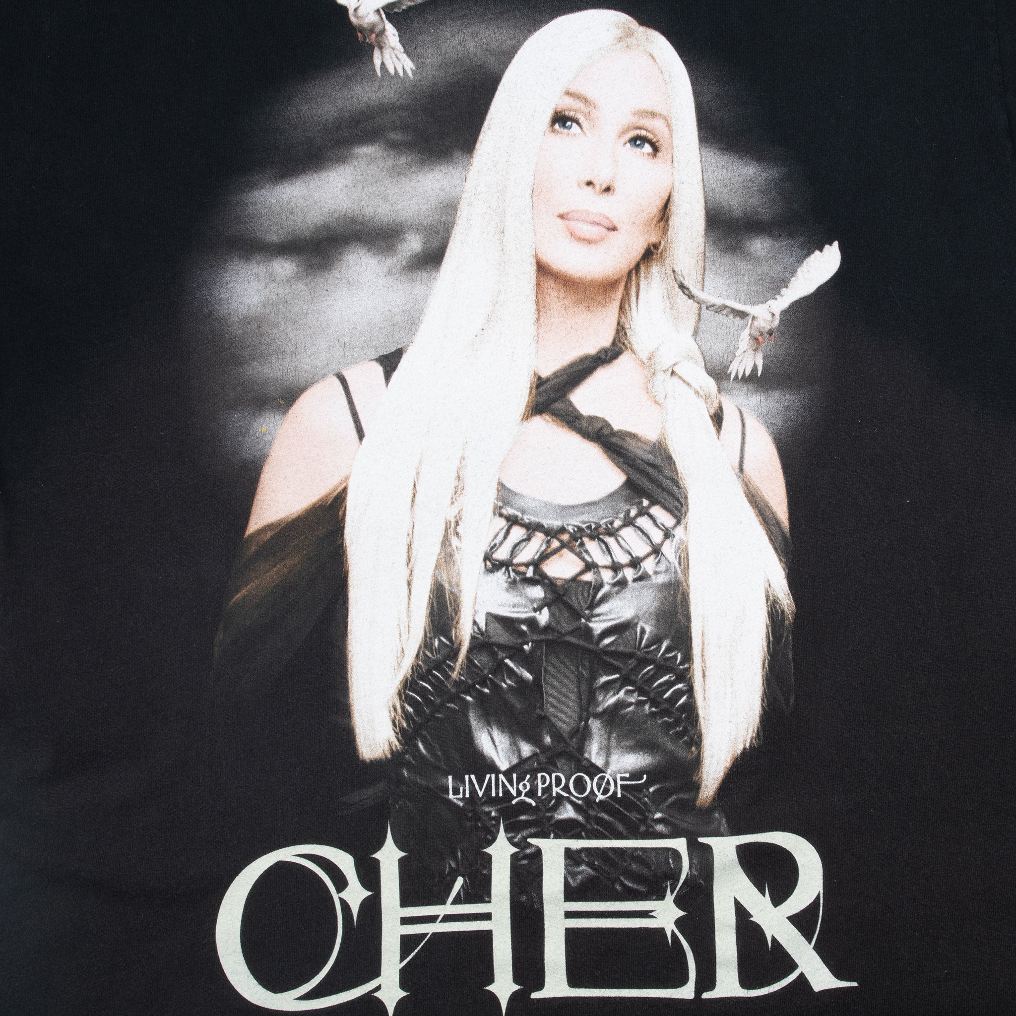 Vintage Cher Living Proof Farewell Tour 2003 Concert Tee Shirt Size XL