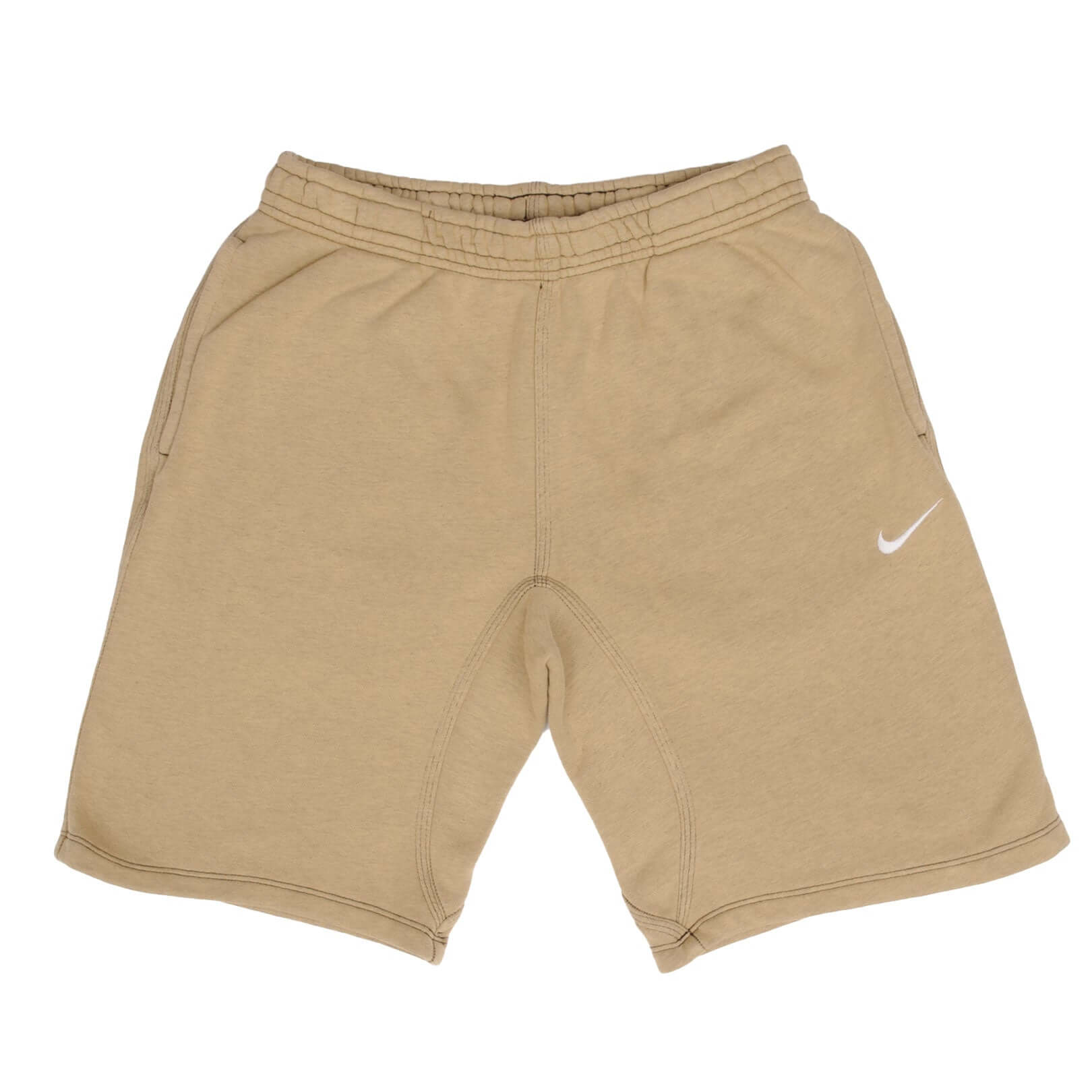 VINTAGE NIKE CLASSIC SWOOSH CUSTOM MADE SANDSTONE SHORTS