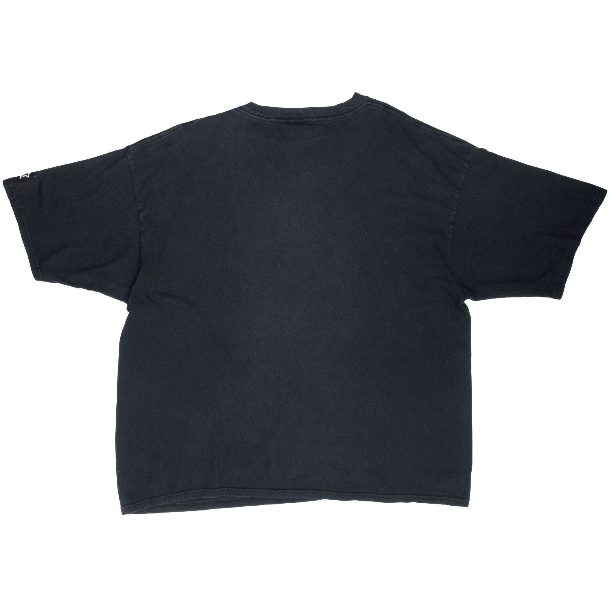 Plain back of black Minnesota Vikings T-shirt
