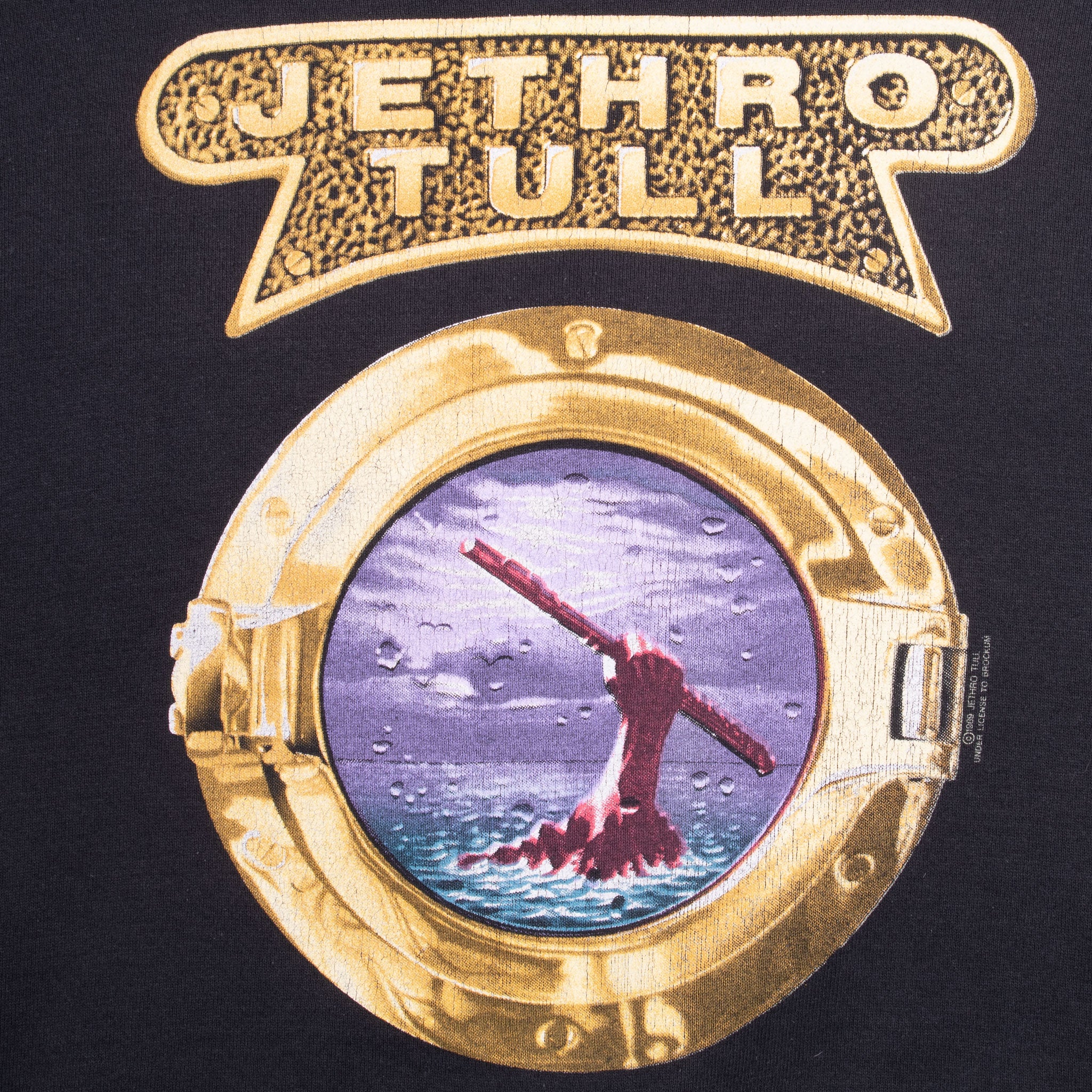 Vintage Jethro Tull Rock Island 1989 Sweatshirt Size XL