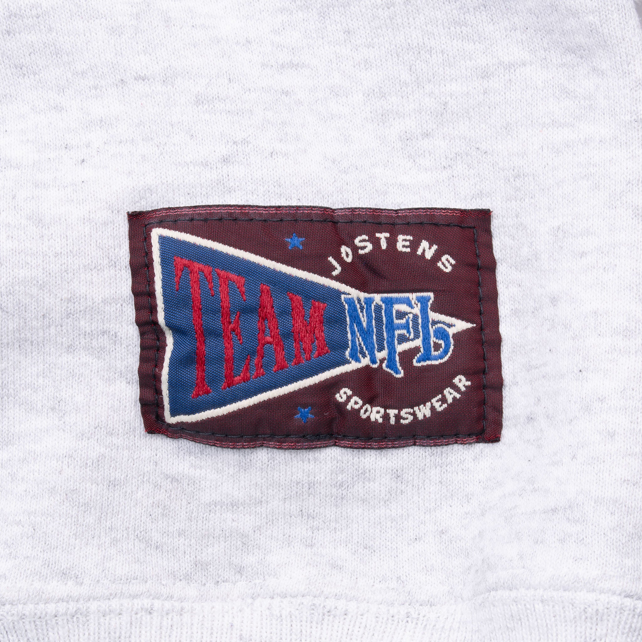 Vintage Nfl Dallas Cowboys Grey Hoodie Sweatshirt 1992 Size XL Made In Usa