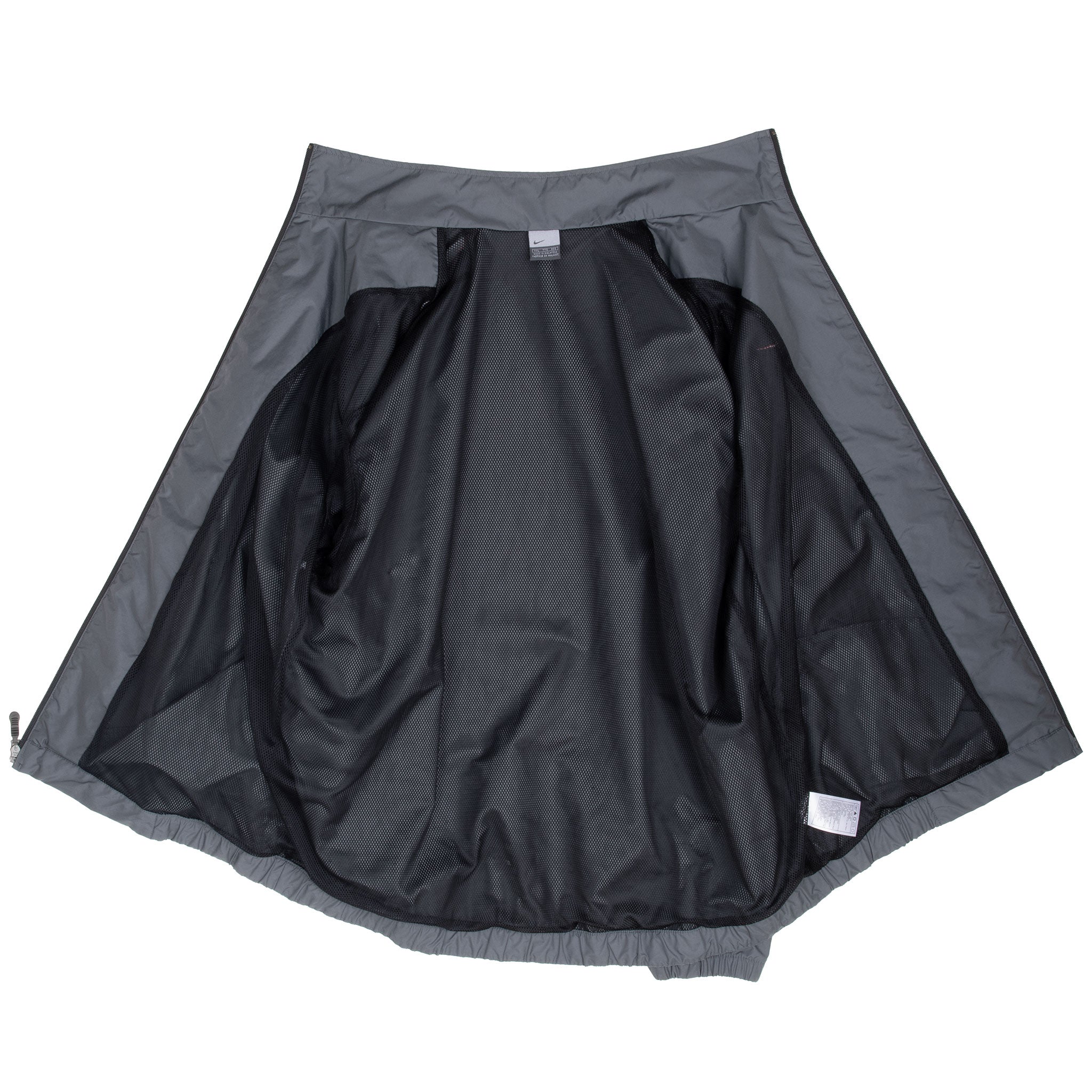 Vintage Nike Classic Swoosh Grey Red Windbreaker Jacket Size 2Xl 2000S