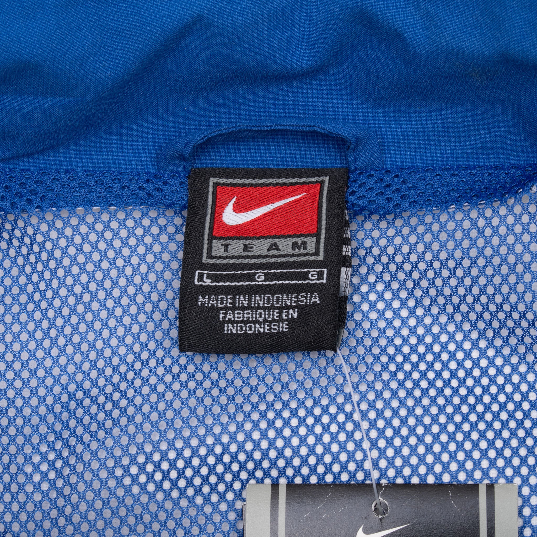 Vintage Nike Air Force Basketball Windbreaker Jacket 2002 Size Large Deadstock With Tags