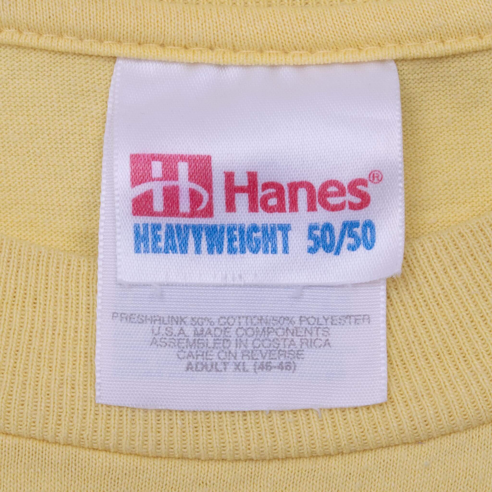 Vintage Nfl Pittsburgh Steelers 1997 Yellow Tee Shirt Size XL