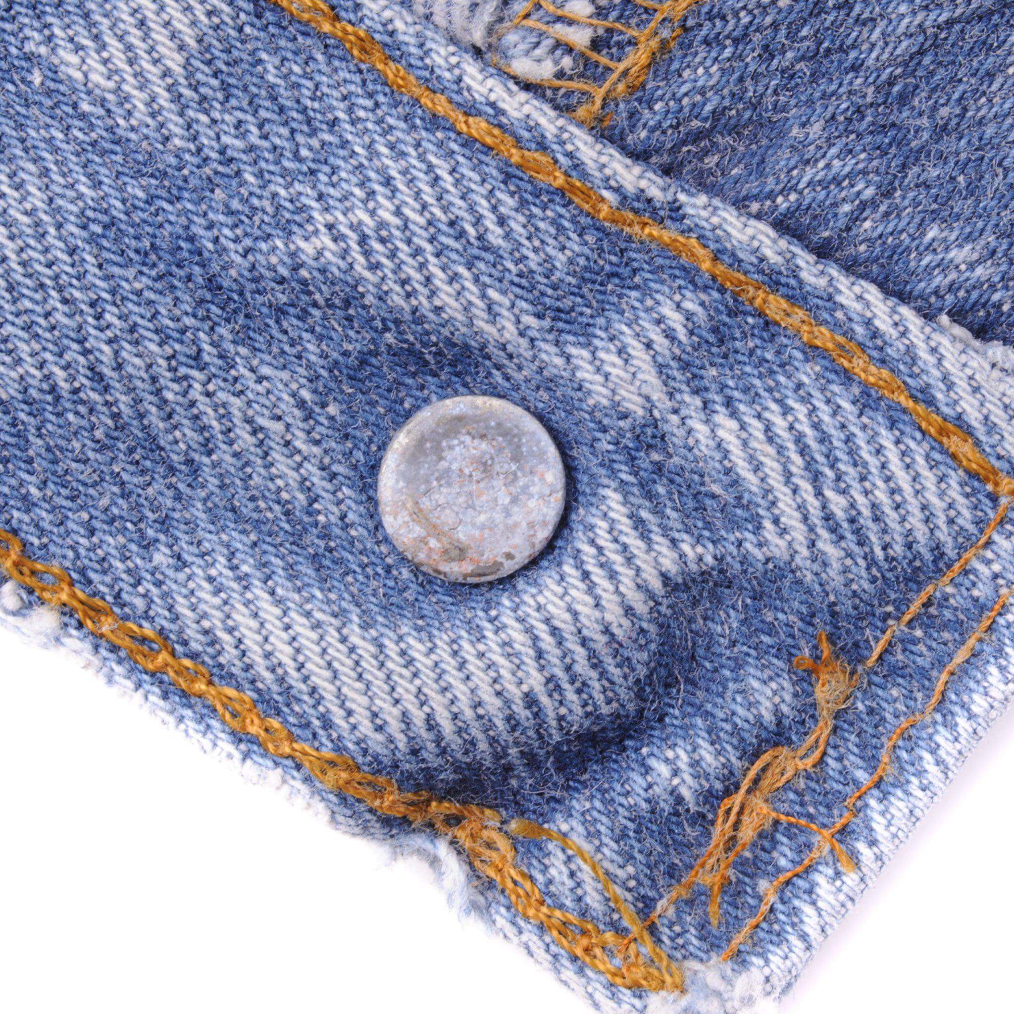 VINTAGE LEVIS 501 JEANS INDIGO 1984-1985 SIZE W26 L31 MADE IN USA